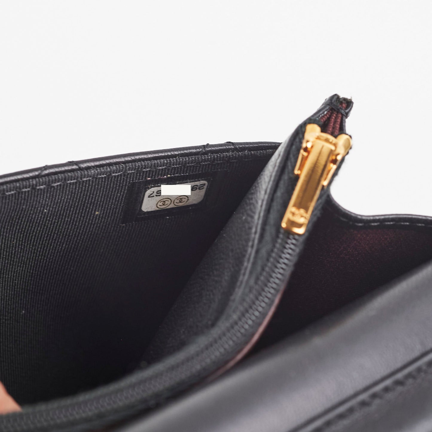 Chanel Lambskin Black Wallet On Chain Woc on hold James
