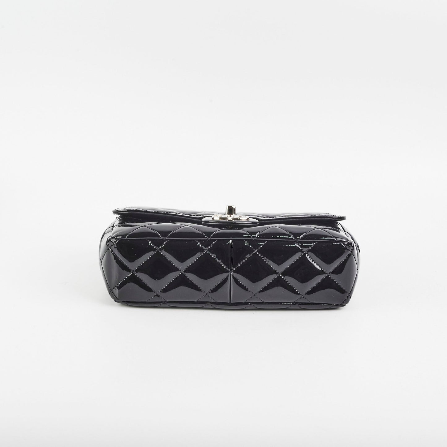 Chanel Patent Seasonal Flap Bag Black