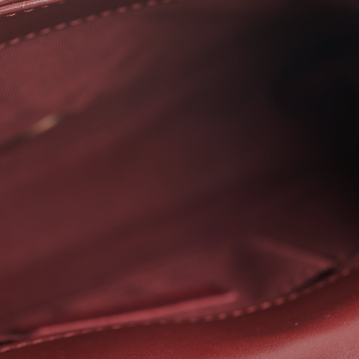 Chanel Quilted Crystal Pearls Flap Burgundy