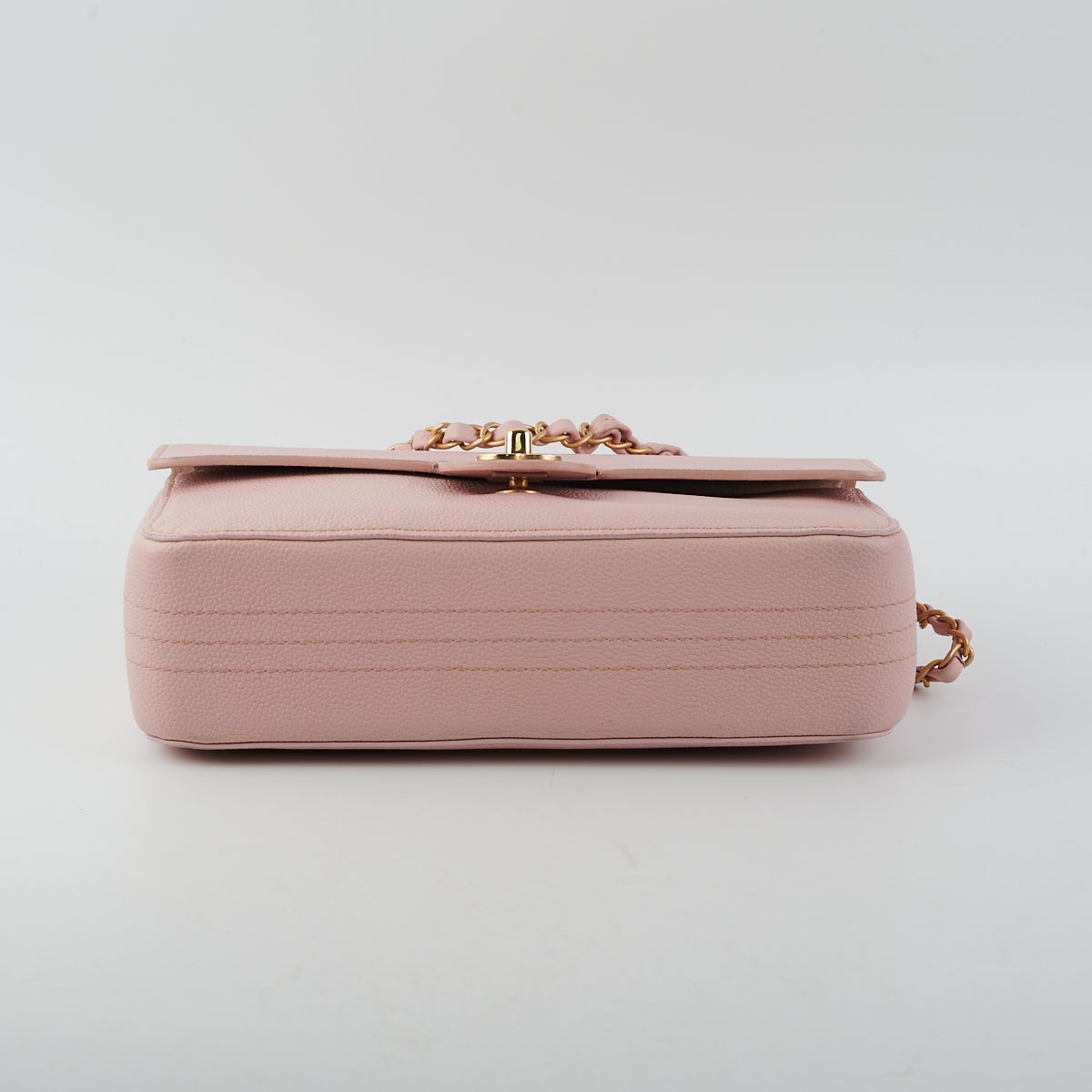 Chanel Double Flap Caviar Medium/Large Dusty Pink