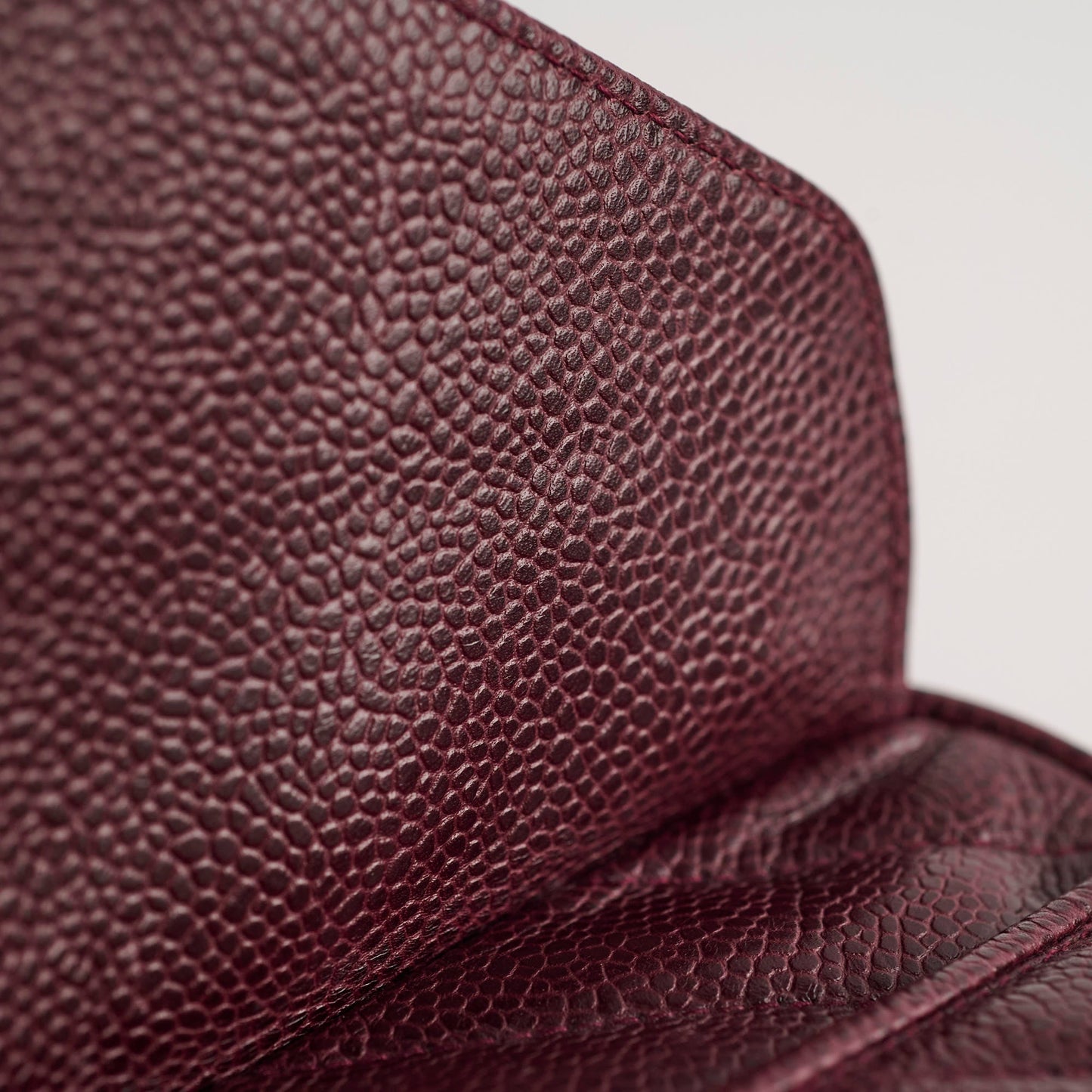 Chanel  Burgundy Camera Chevron Crossbody - Series 2
