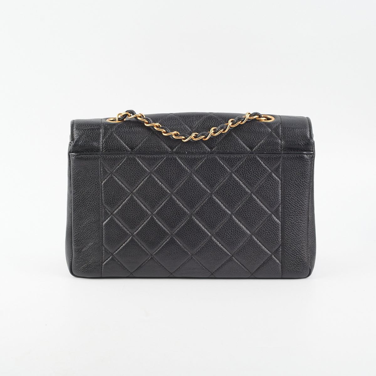 Chanel  Caviar Medium Diana Flap Bag Black