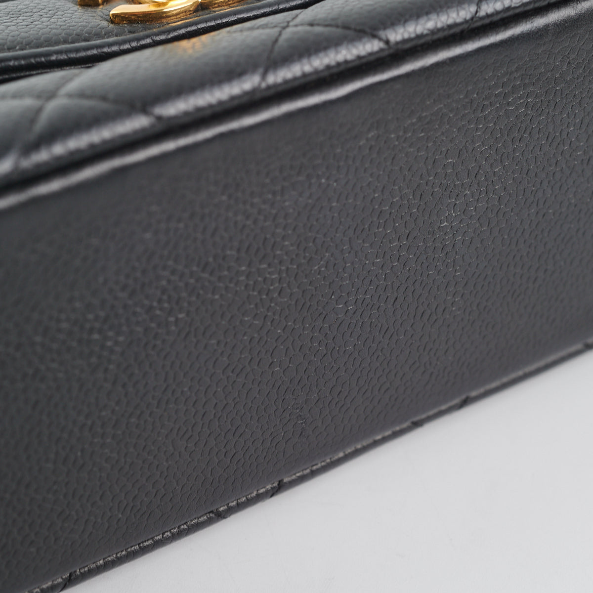 Chanel  Caviar Medium Diana Flap Bag Black