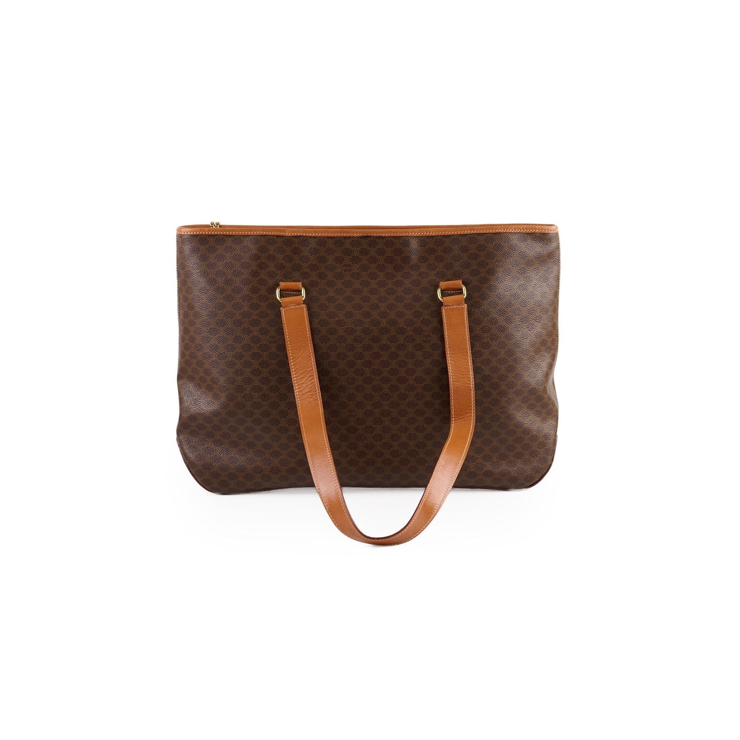 Luxury CELINE Vintage Brown Shoulder Tote