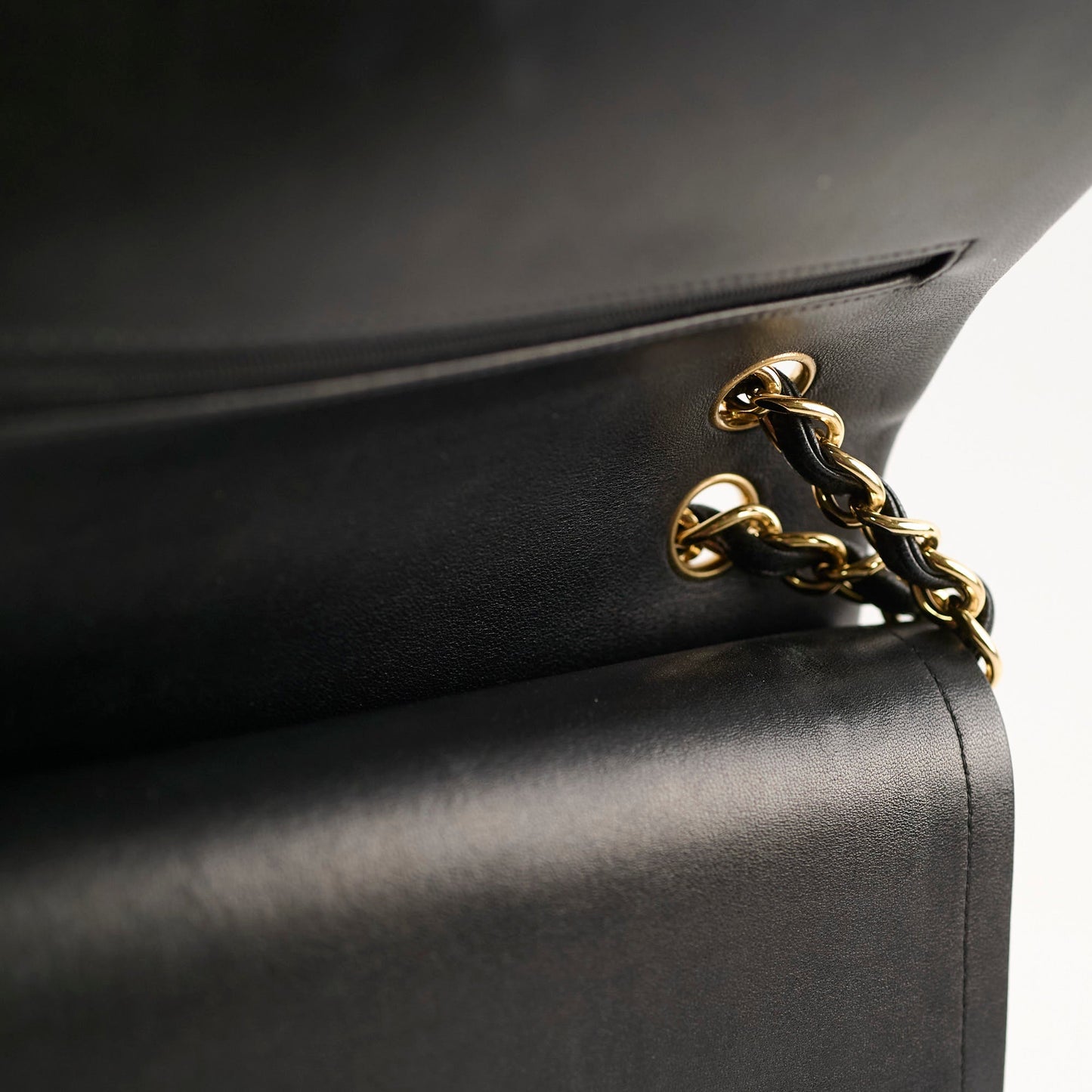 Chanel Jumbo Double Flap Lambskin Black GHW (19 series)