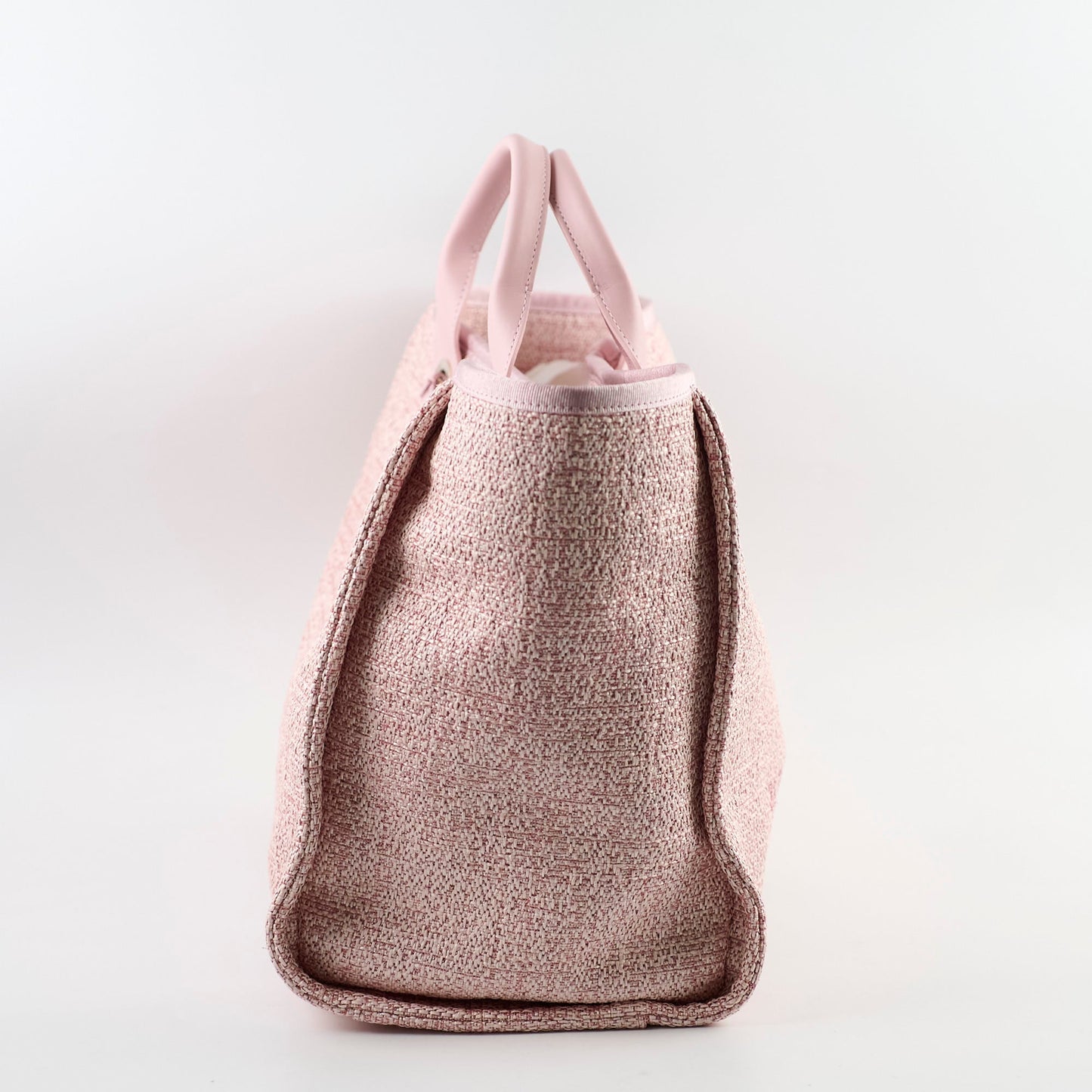 Chanel Deauville Tote Pink Tweed - Series 27
