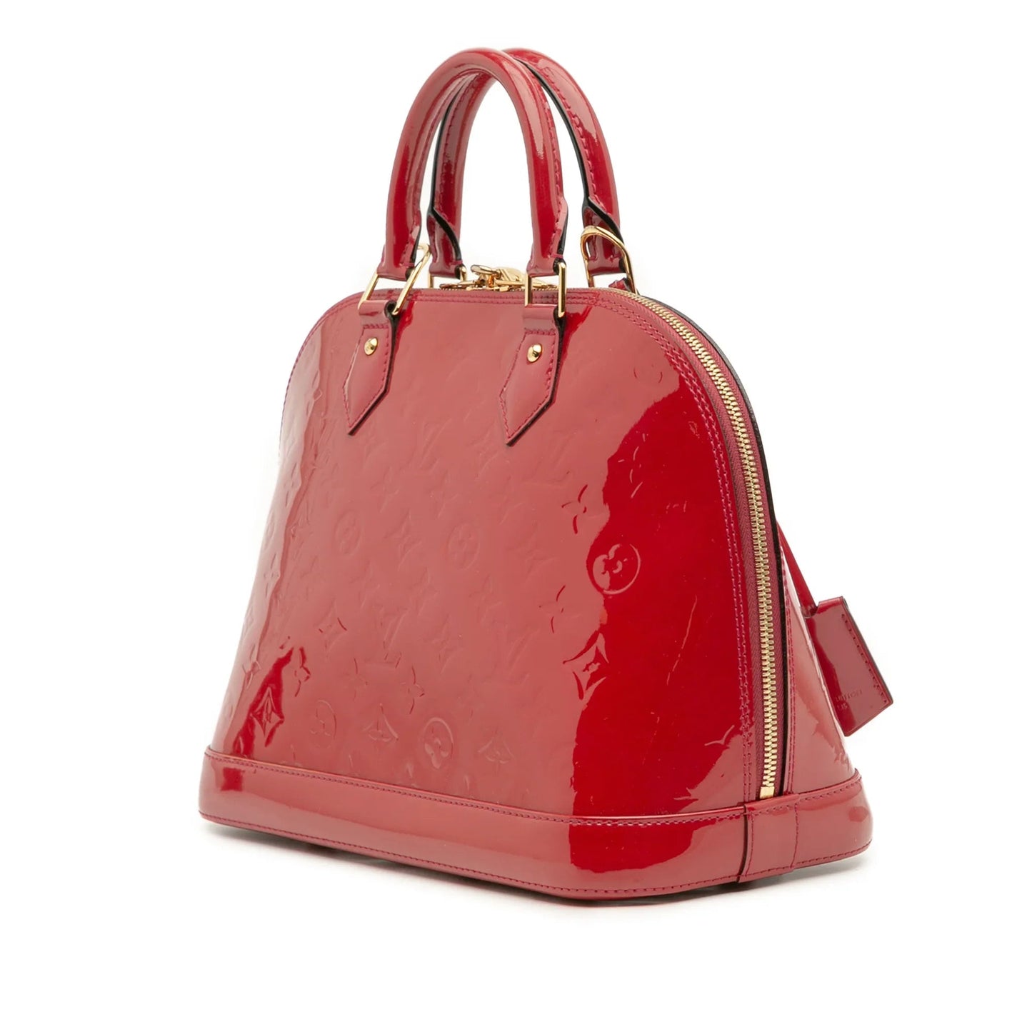 Pink Louis Vuitton Monogram Vernis Alma PM Handbag
