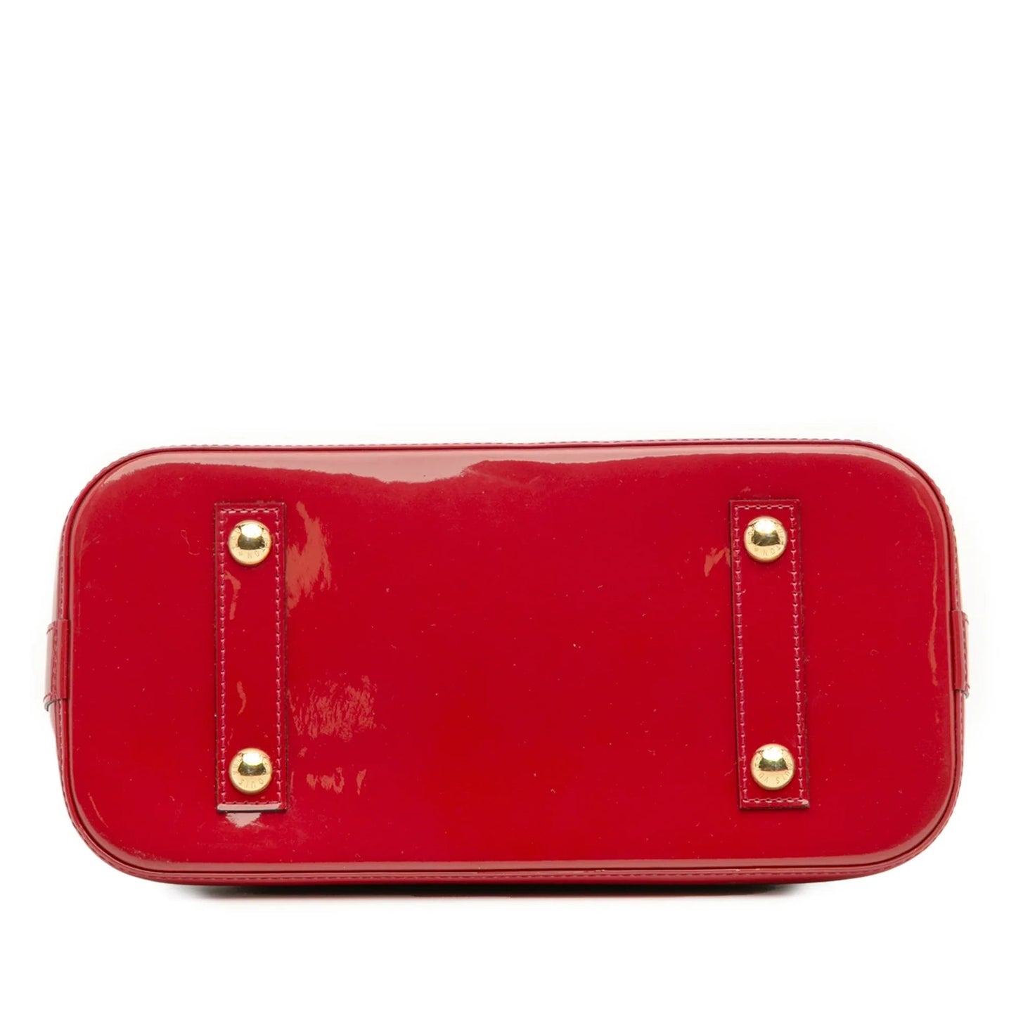 Pink Louis Vuitton Monogram Vernis Alma PM Handbag