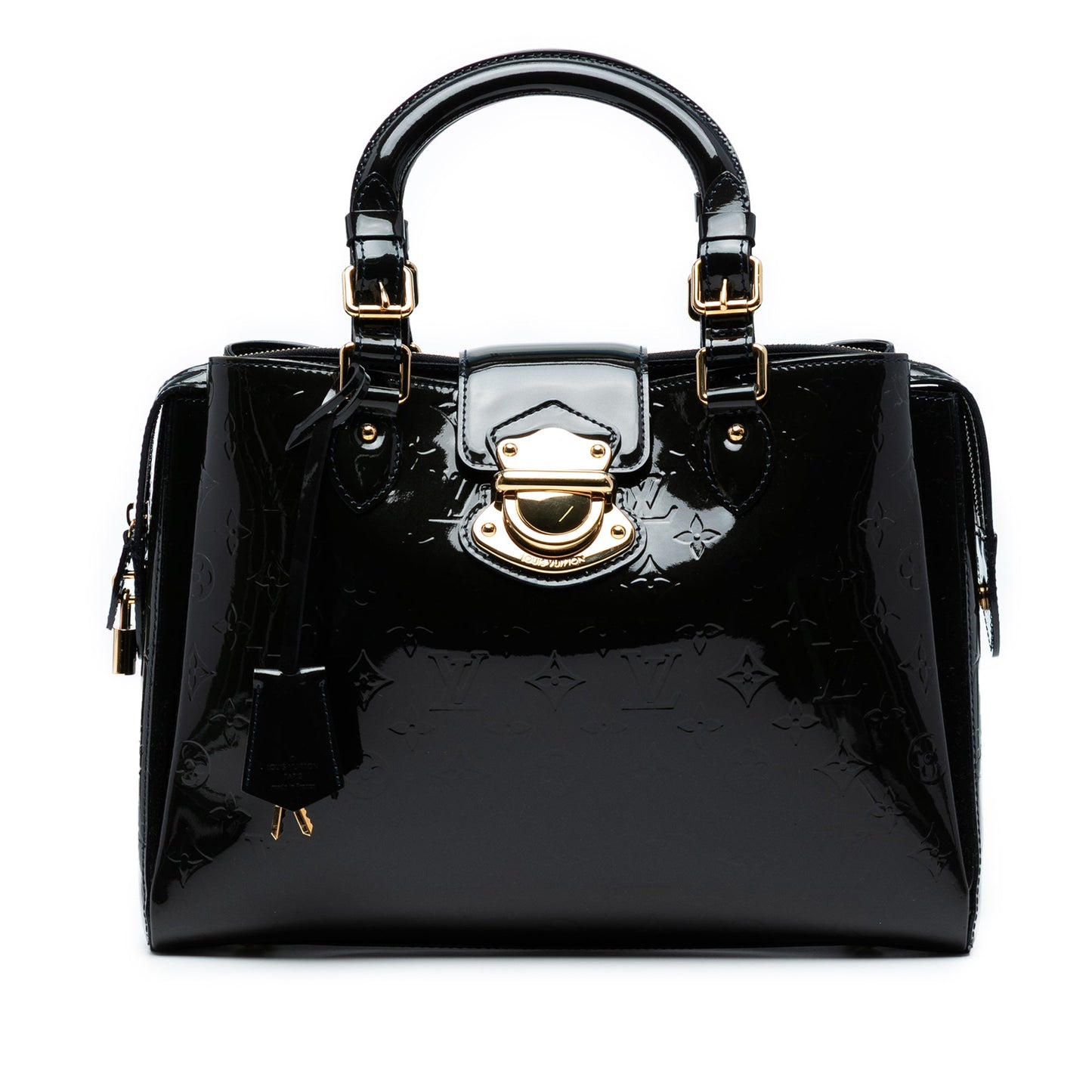 Green Louis Vuitton Monogram Vernis Melrose Avenue Handbag