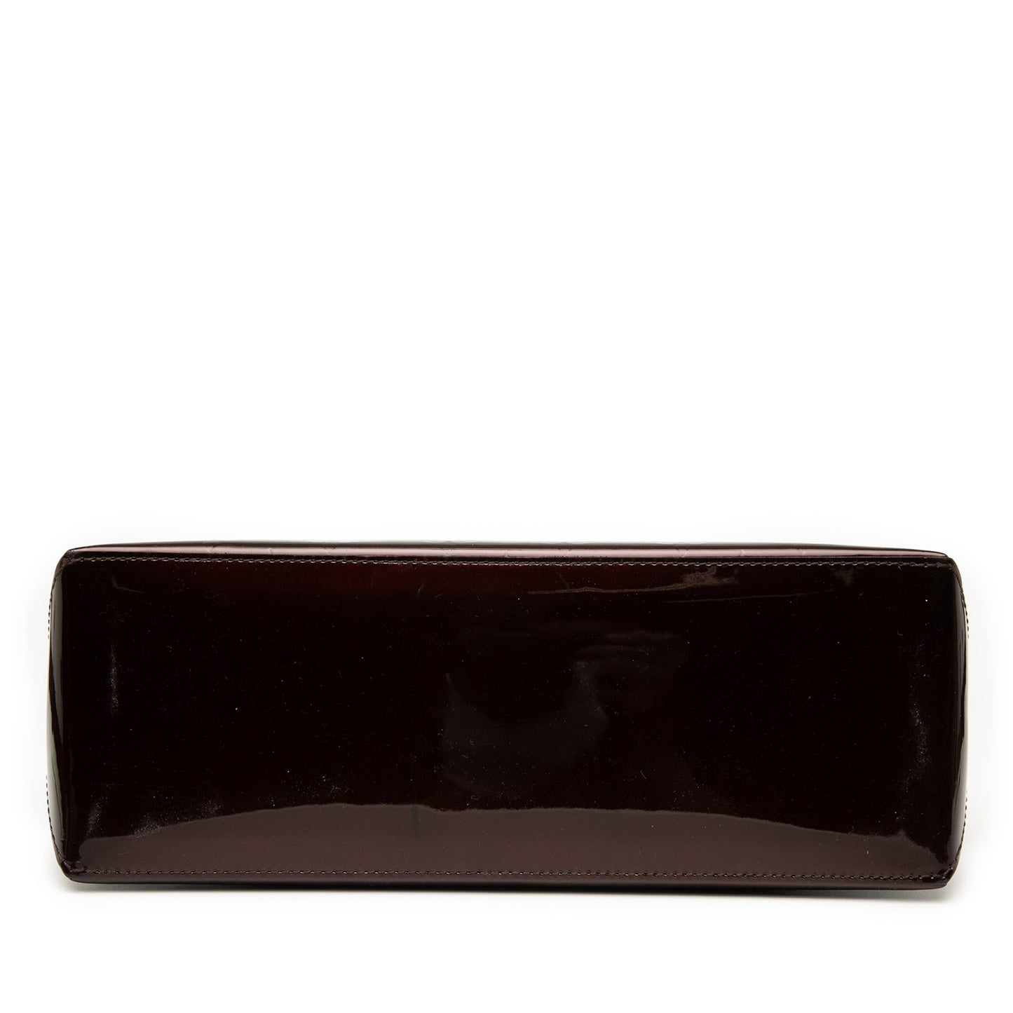 Dark Purple Louis Vuitton Monogram Vernis Wilshire PM Handbag