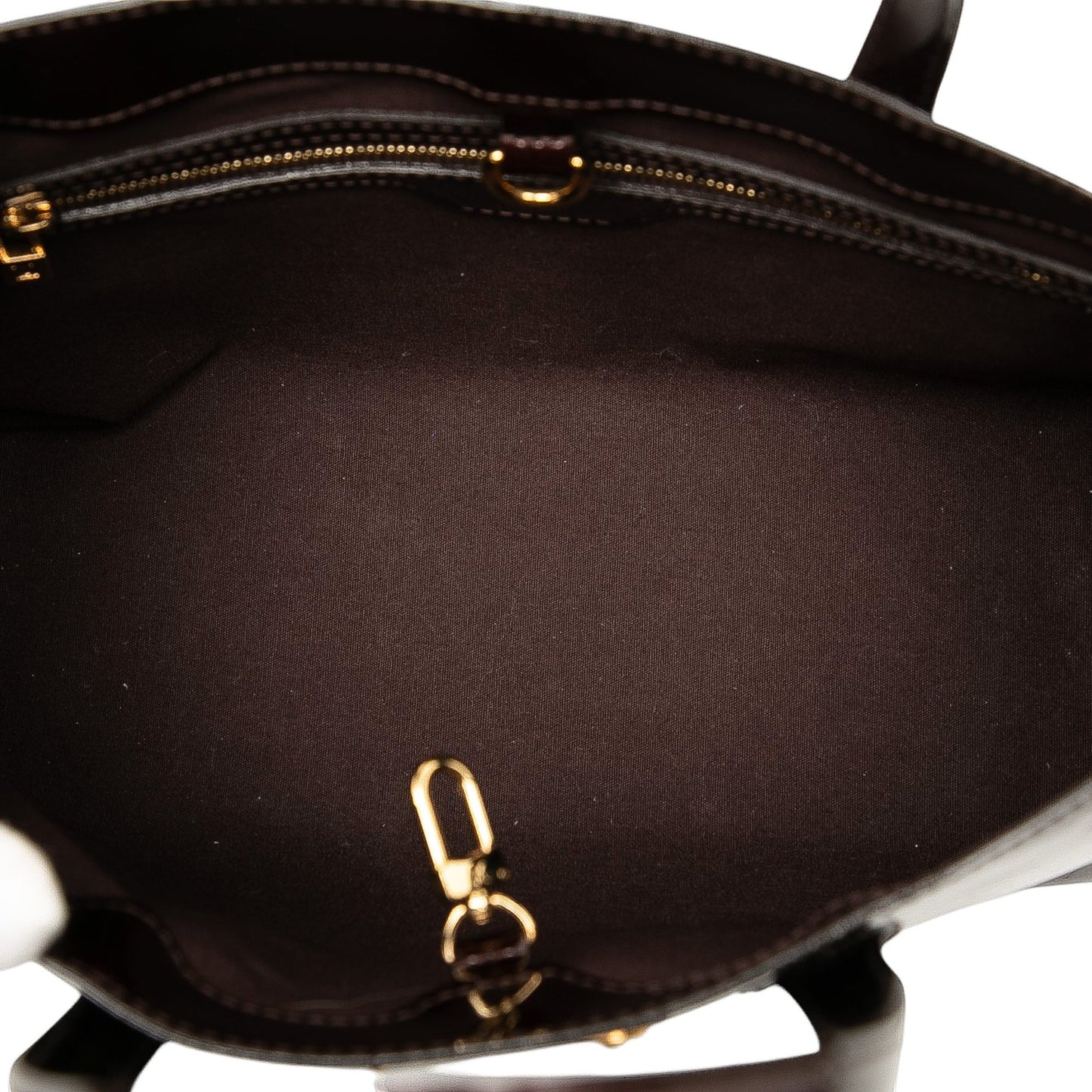 Dark Purple Louis Vuitton Monogram Vernis Wilshire PM Handbag