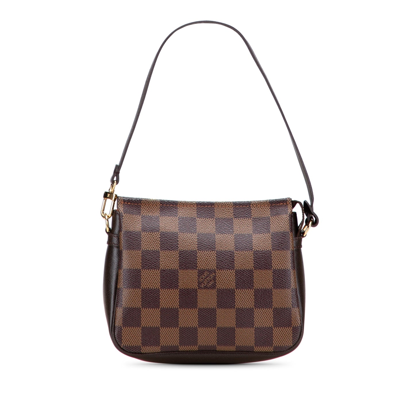 Brown Louis Vuitton Damier Ebene Trousse Pochette Handbag