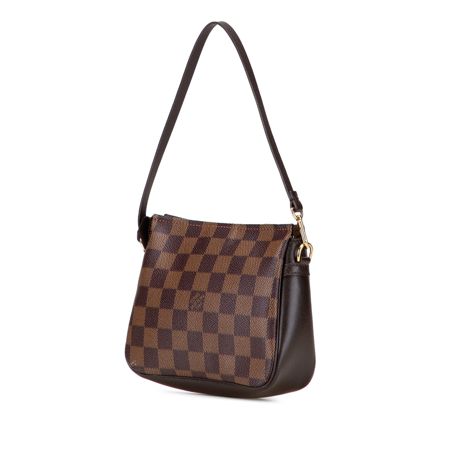 Brown Louis Vuitton Damier Ebene Trousse Pochette Handbag