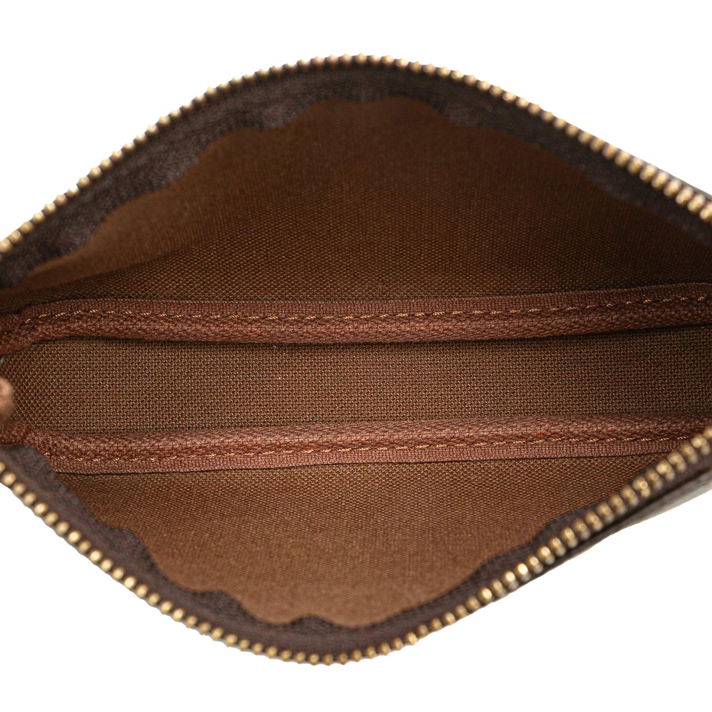 Brown Louis Vuitton Monogram Mini Pochette Accessoires Handbag
