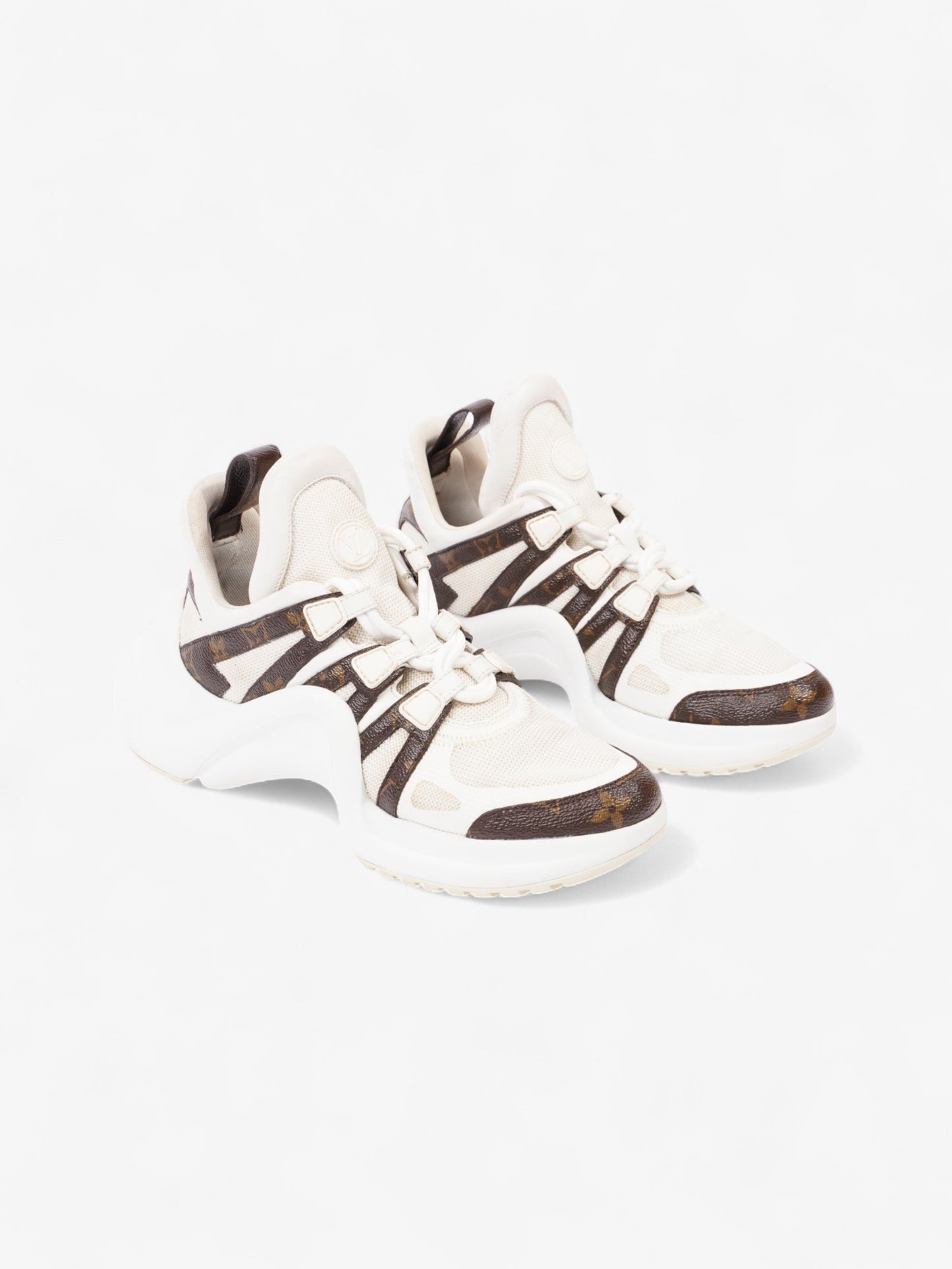 Louis Vuitton Archlight White  / Monogram Mesh EU 38 UK 5