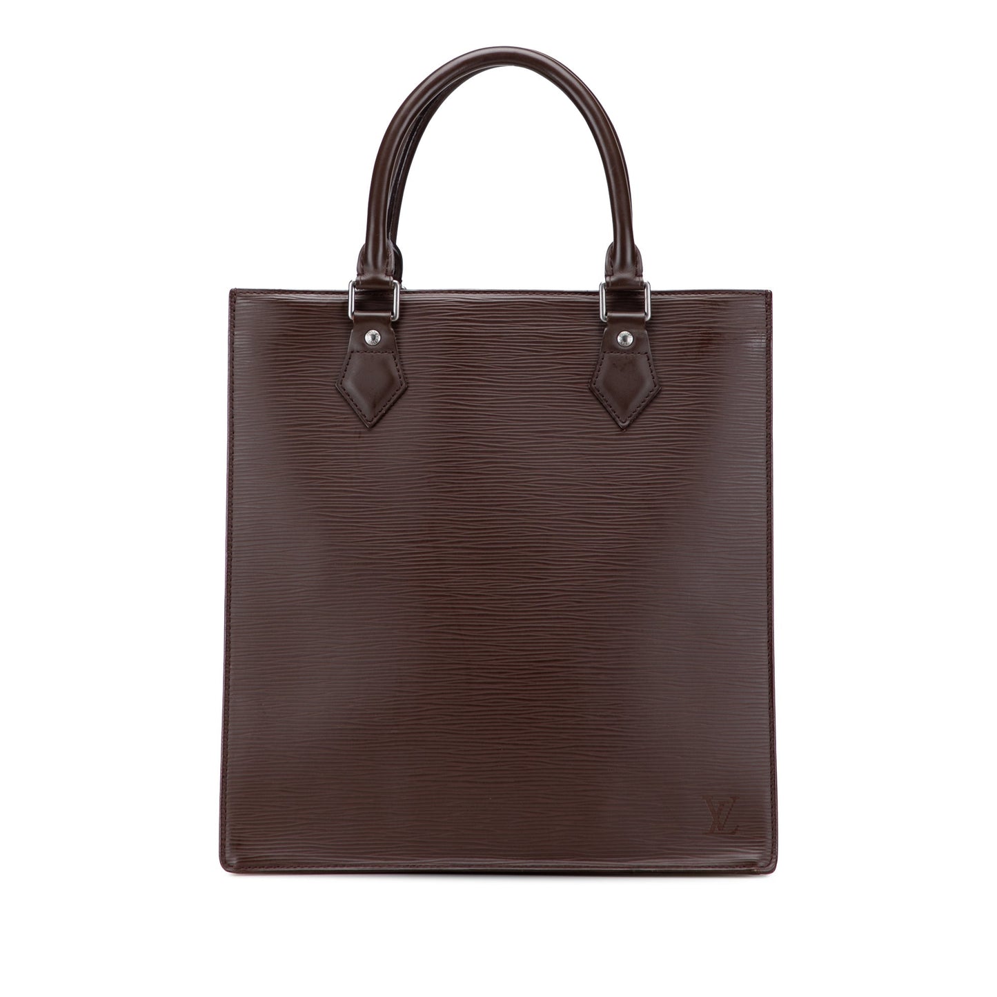 Brown Louis Vuitton Epi Sac Plat PM Tote Bag