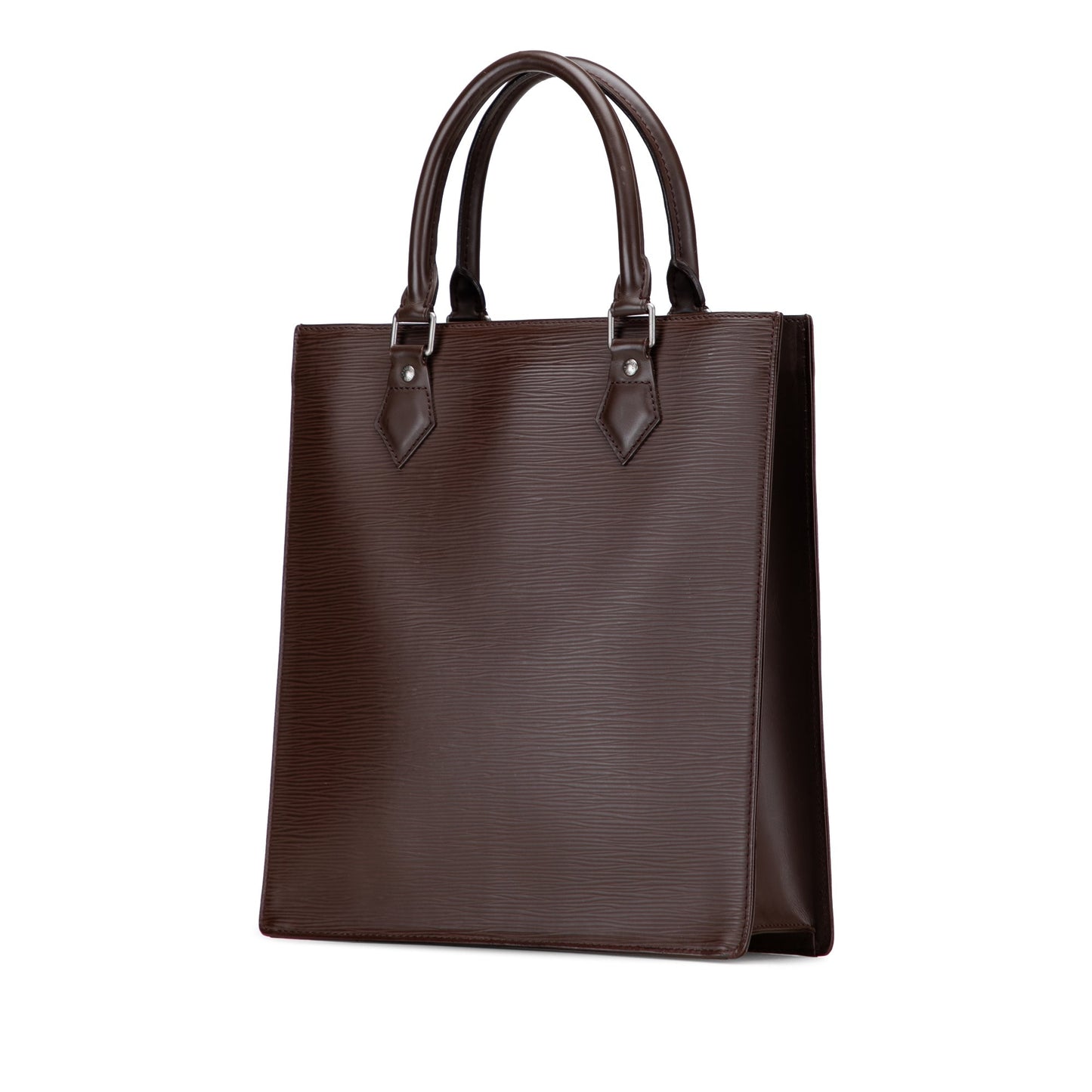 Brown Louis Vuitton Epi Sac Plat PM Tote Bag