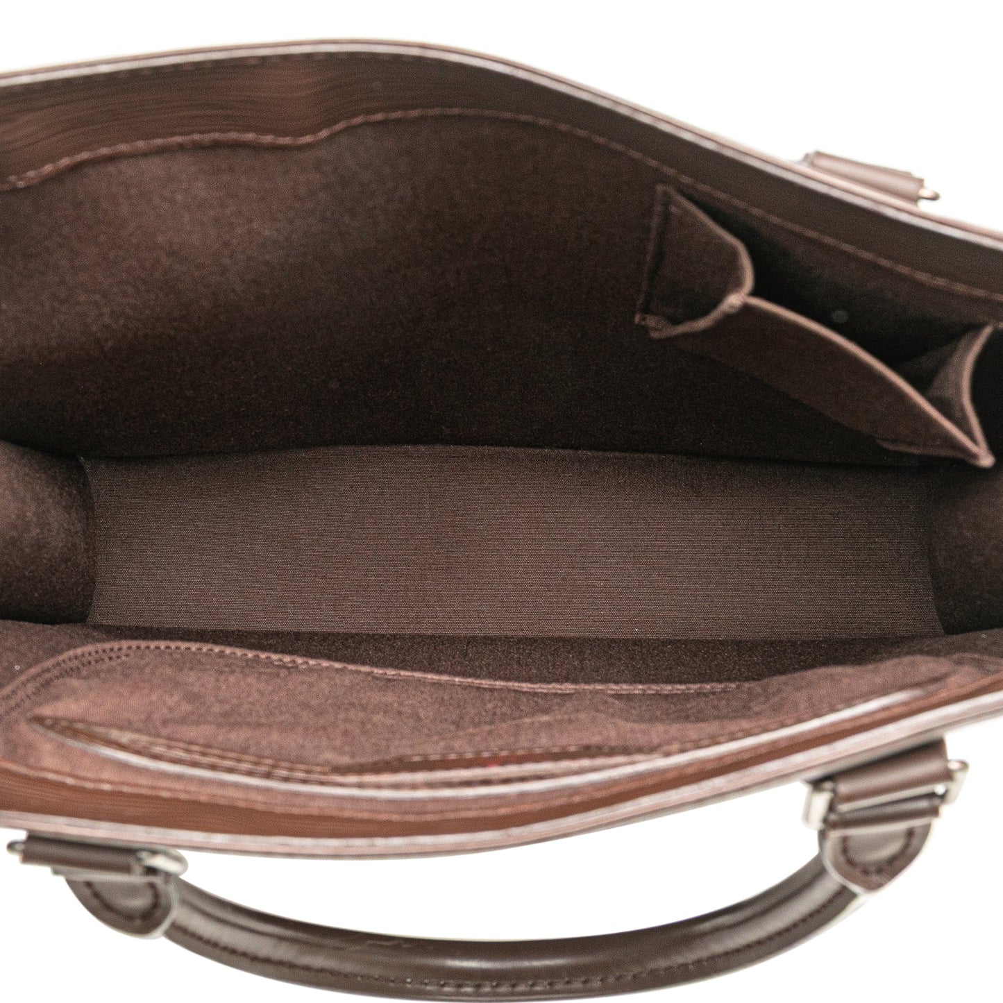 Brown Louis Vuitton Epi Sac Plat PM Tote Bag