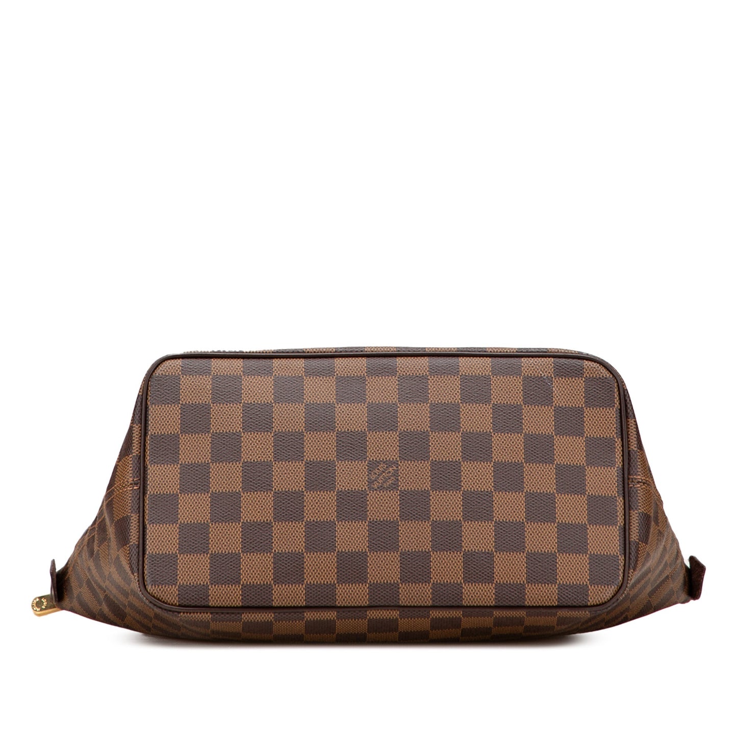 Brown Louis Vuitton Damier Ebene Saleya PM Handbag