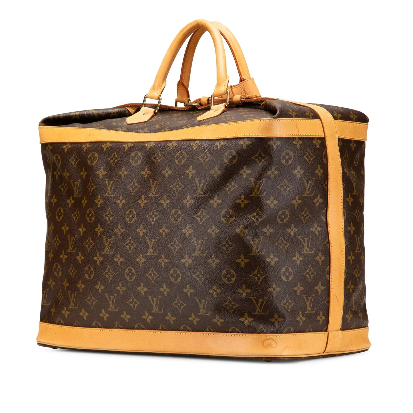 Brown Louis Vuitton Monogram Cruiser 45 Travel Bag