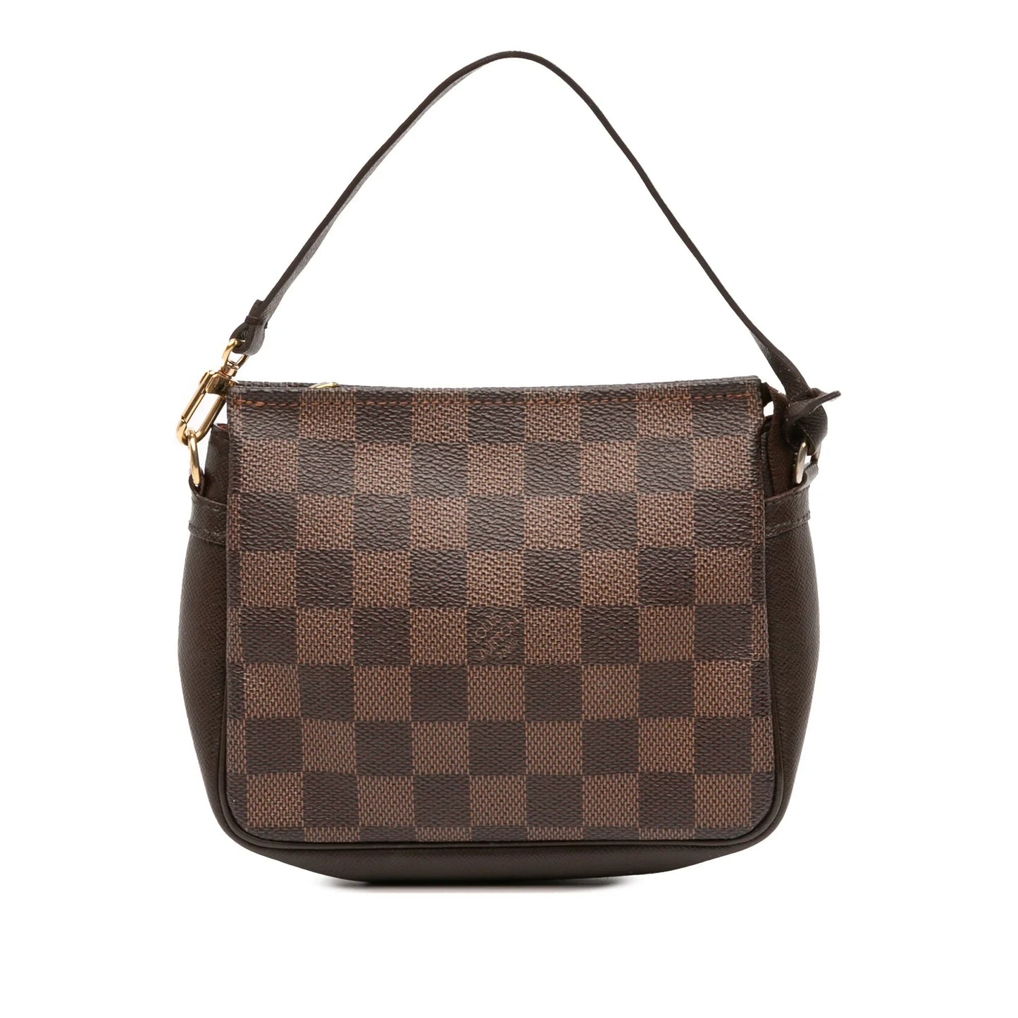 Brown Louis Vuitton Damier Ebene Trousse Pochette Handbag