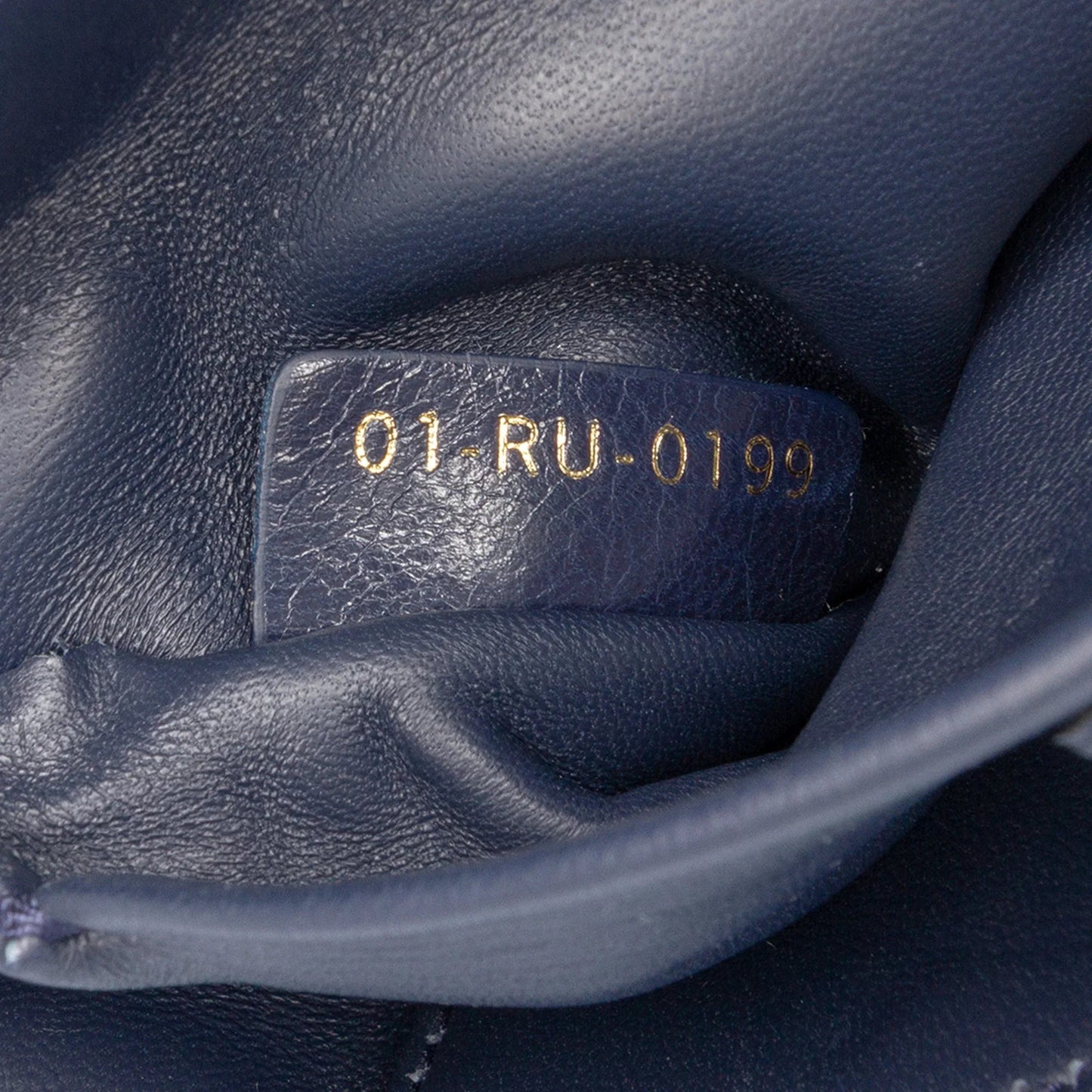 Blue Dior Leather 30 Montaigne Box Bag