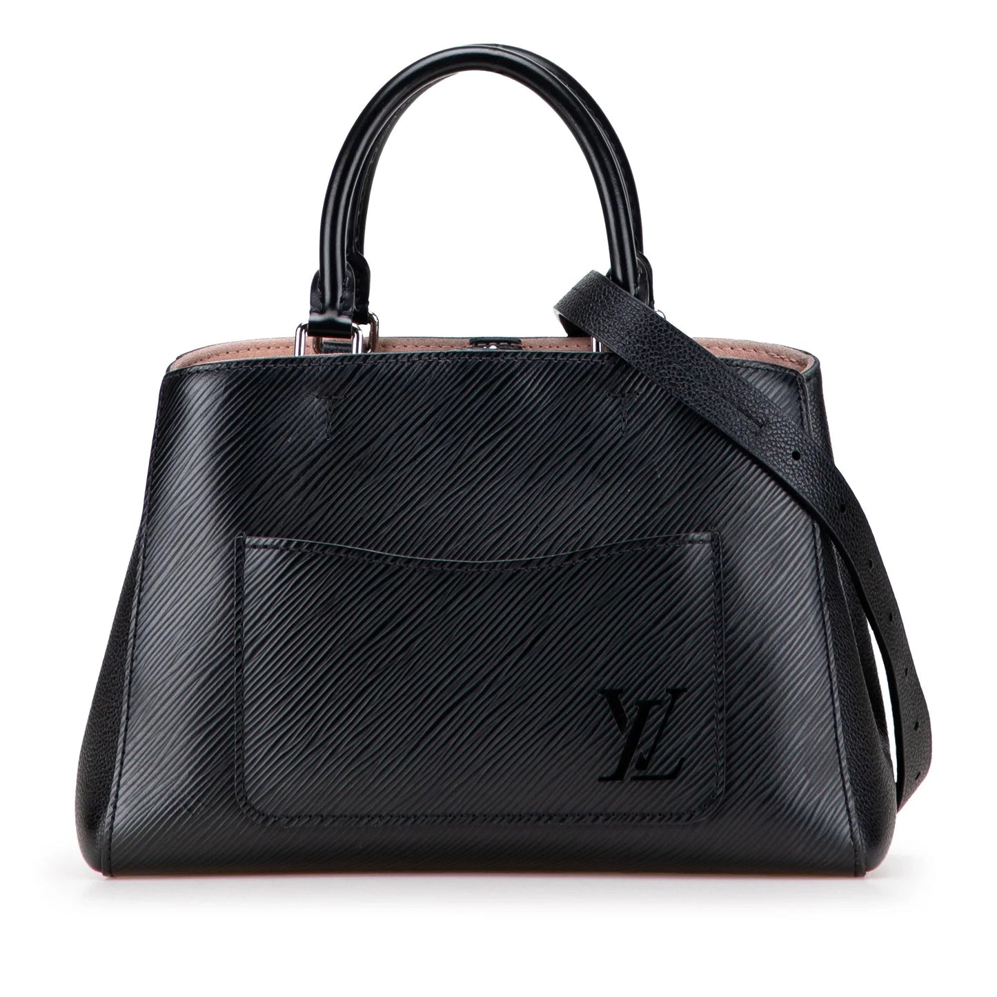 Black Louis Vuitton Epi Marelle Satchel