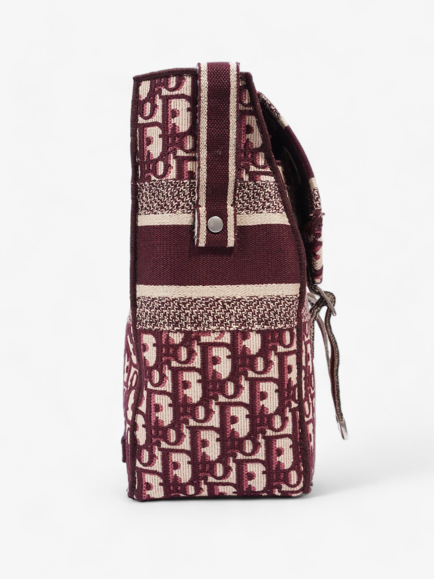 Christian Dior Diorcamp Messenger Burgundy Dior Oblique Canvas Medium