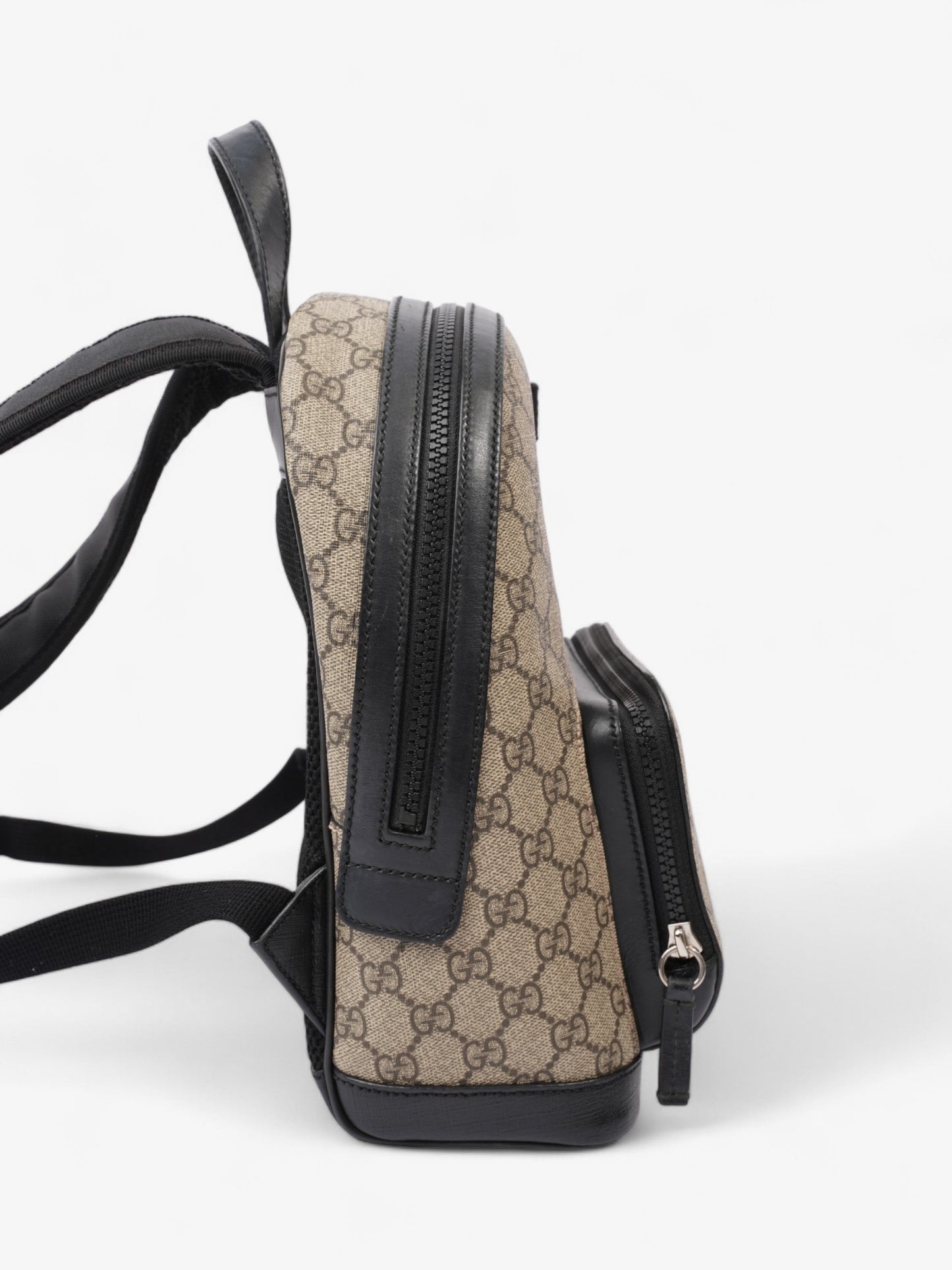 Gucci GG Backpack GG Supreme / Black Coated Canvas