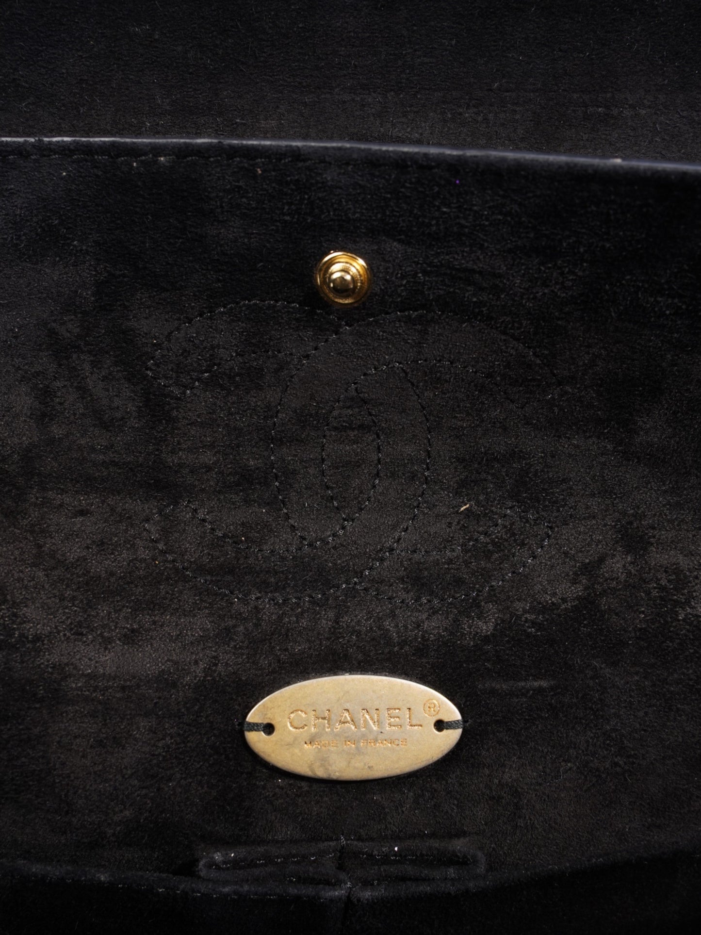 Chanel Classic Double Flap Black Caviar Leather Medium