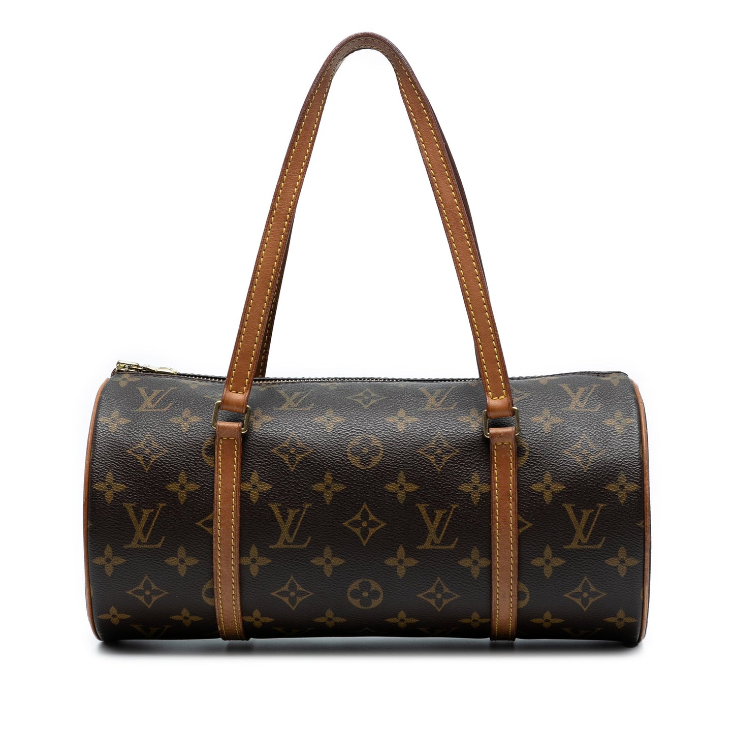 Brown Louis Vuitton Monogram Papillon 30 Handbag