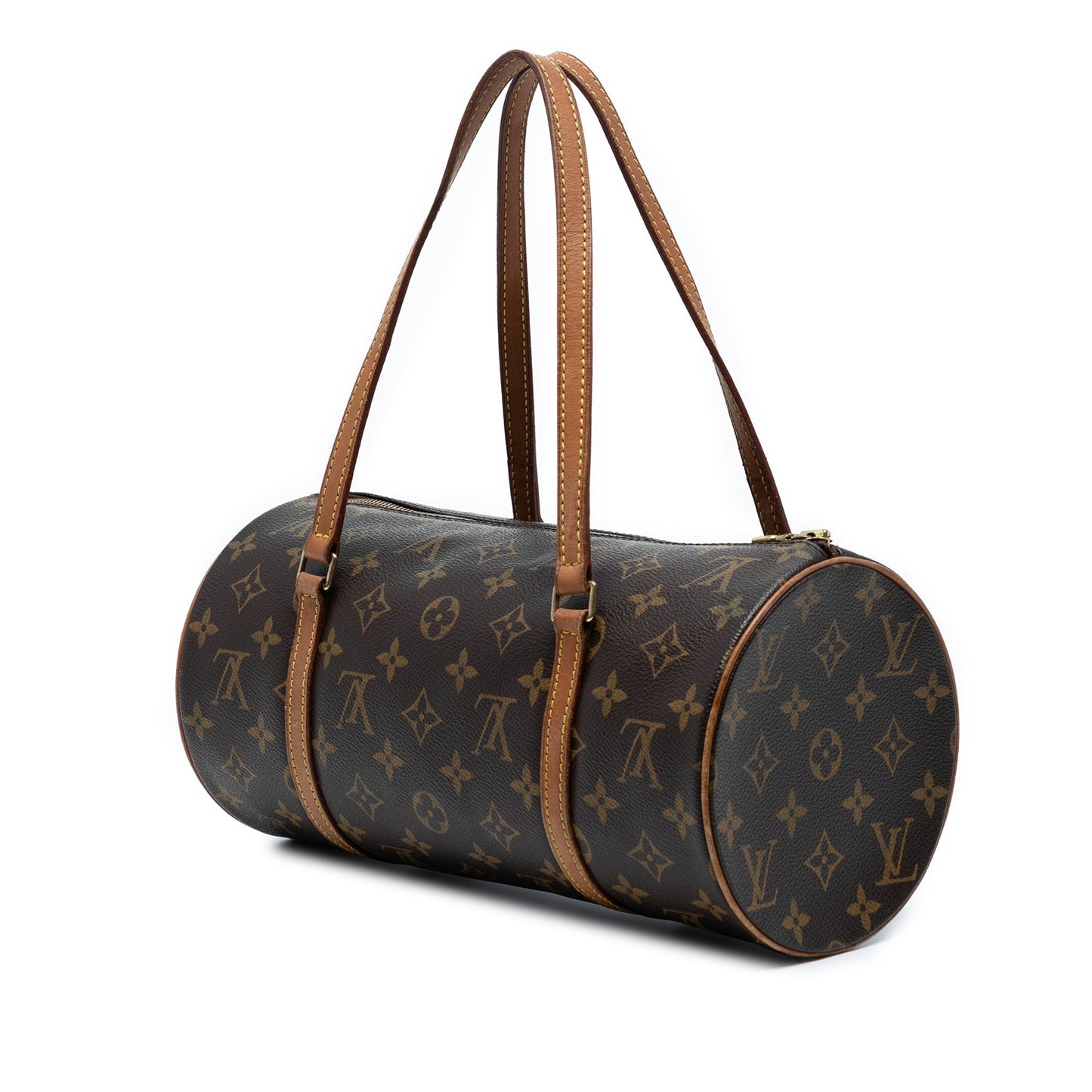 Brown Louis Vuitton Monogram Papillon 30 Handbag