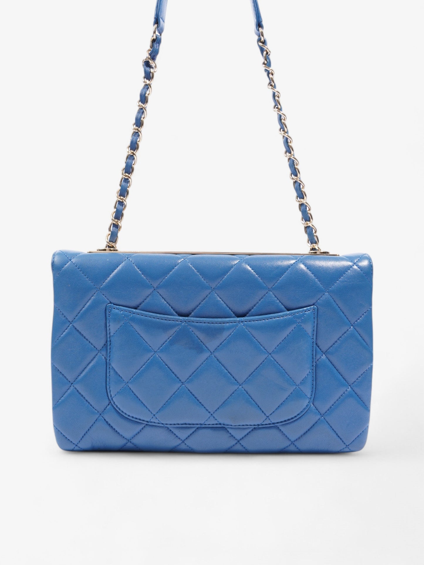 Chanel Trendy CC Blue Lambskin Leather Medium