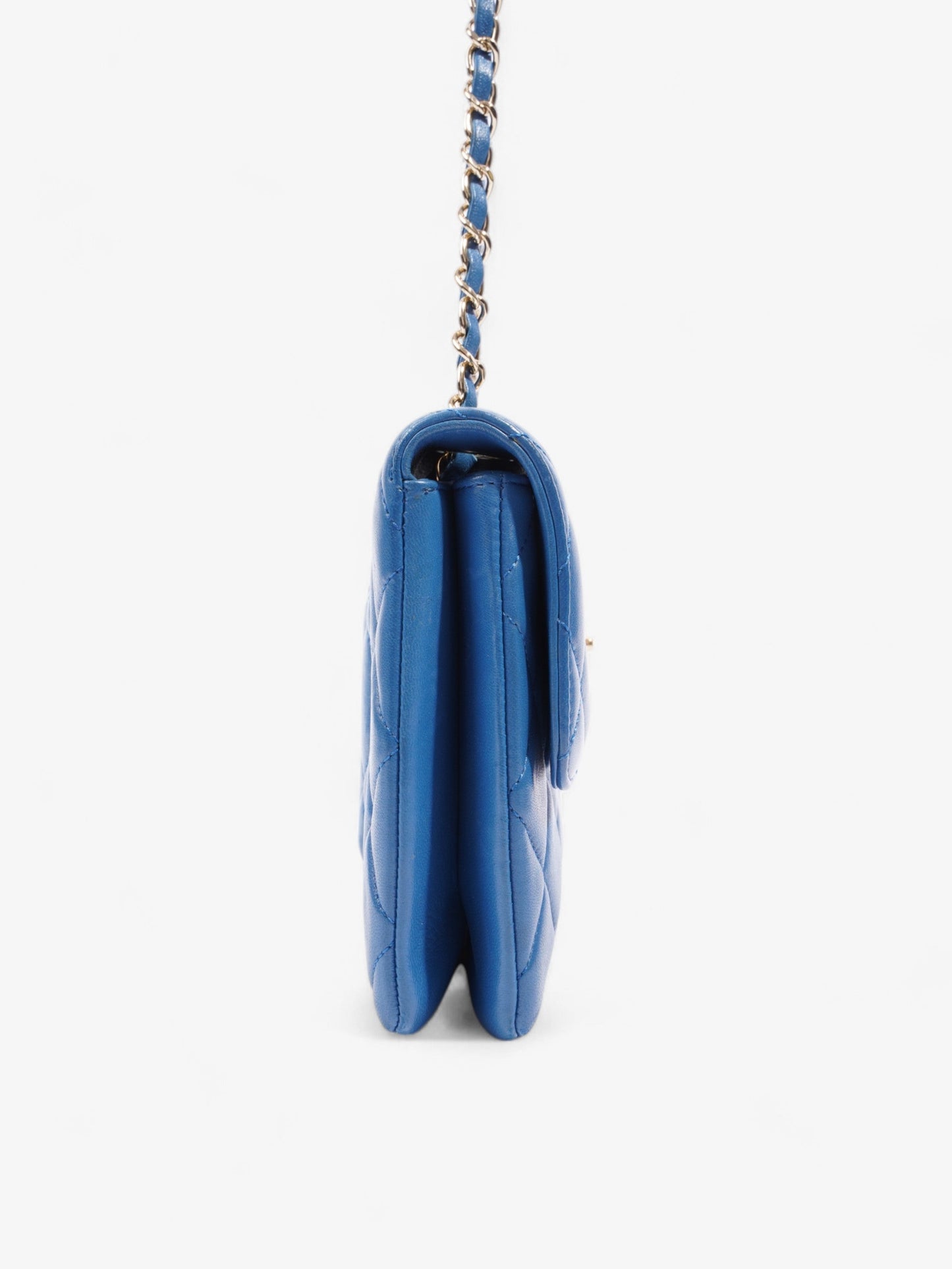 Chanel Trendy CC Blue Lambskin Leather Medium