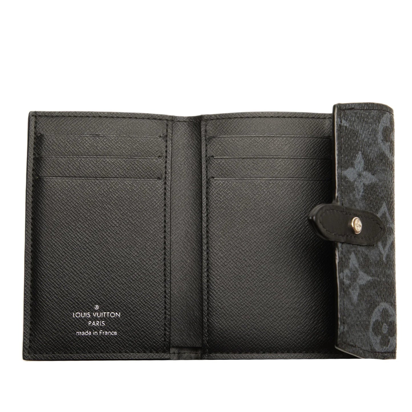 Black Louis Vuitton Monogram Pastel Cross Card Holder