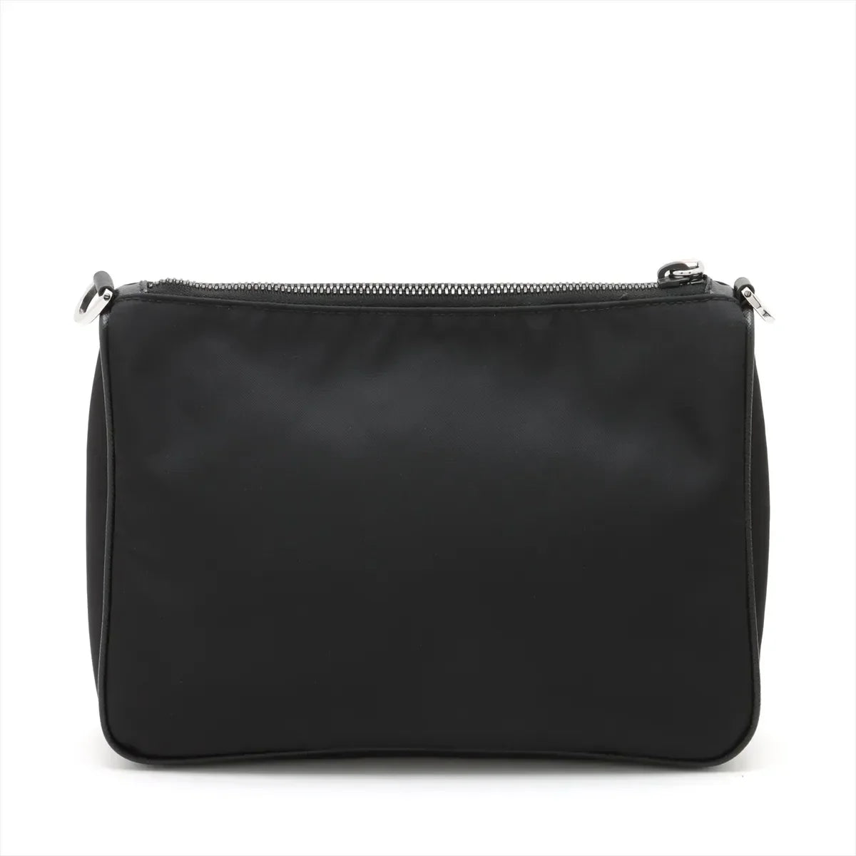 Prada Black Re-Nylon and Saffiano Leather Shoulder Bag [Clearance Sale]
