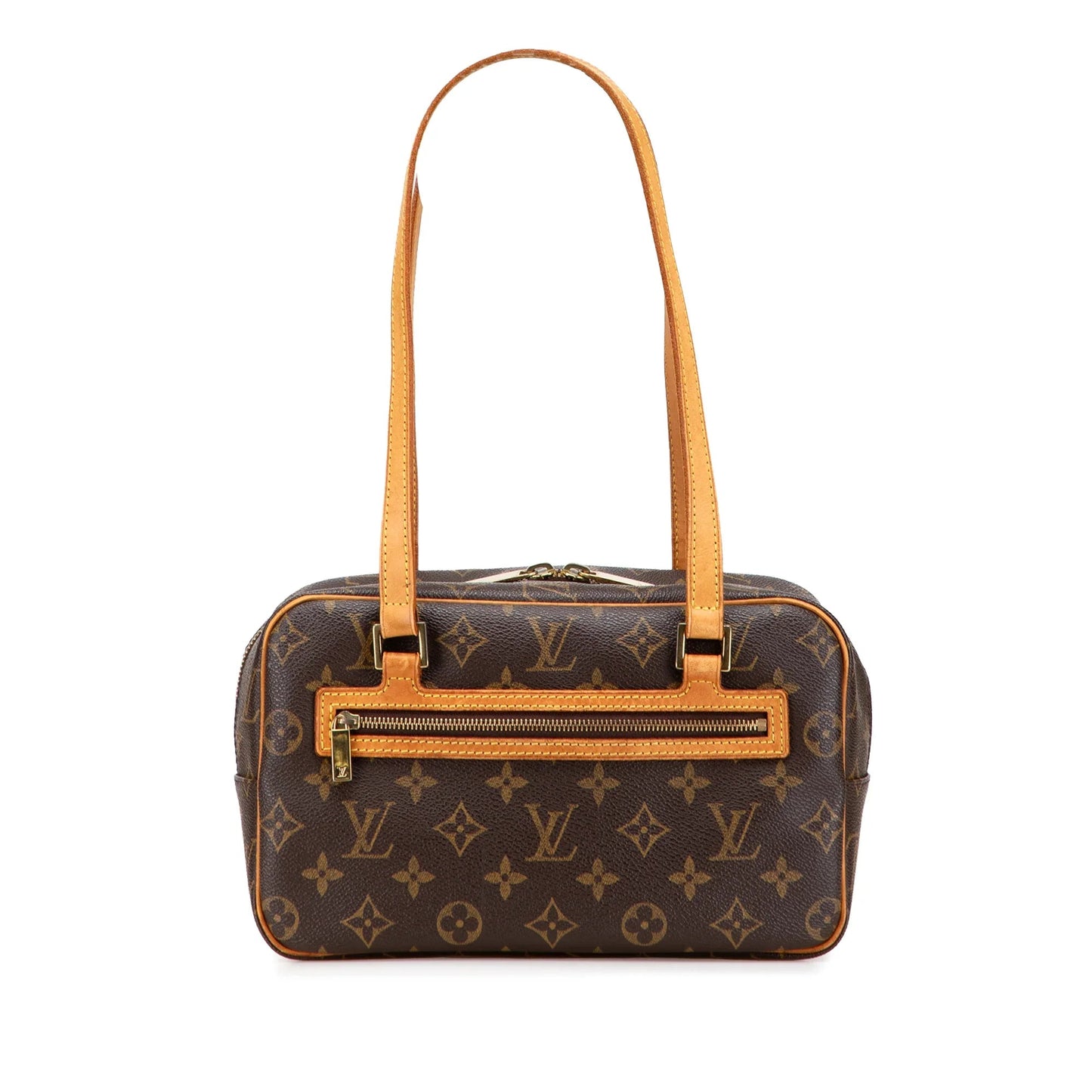 Brown Louis Vuitton Monogram Cite MM Shoulder Bag