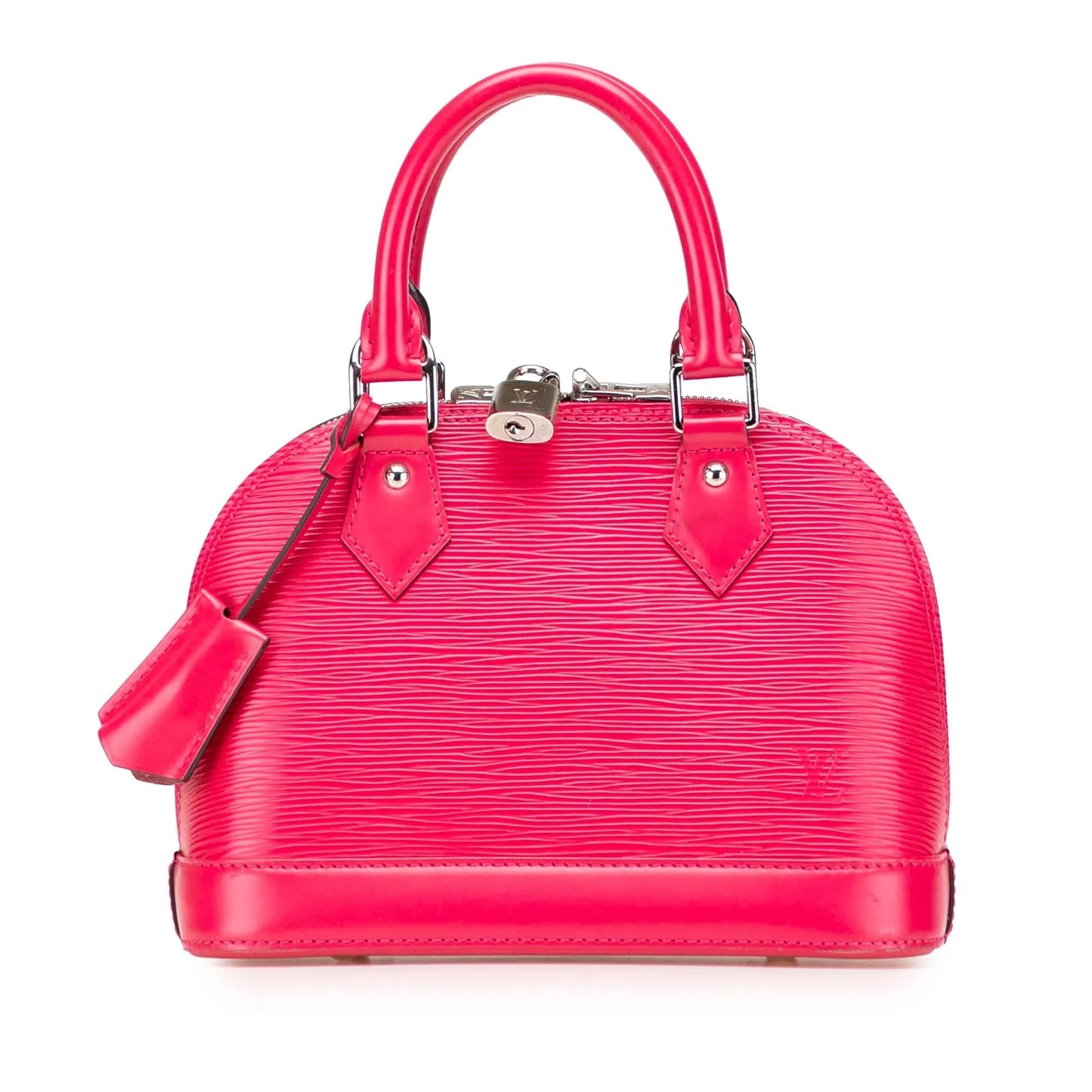 Pink Louis Vuitton Epi Alma BB Satchel