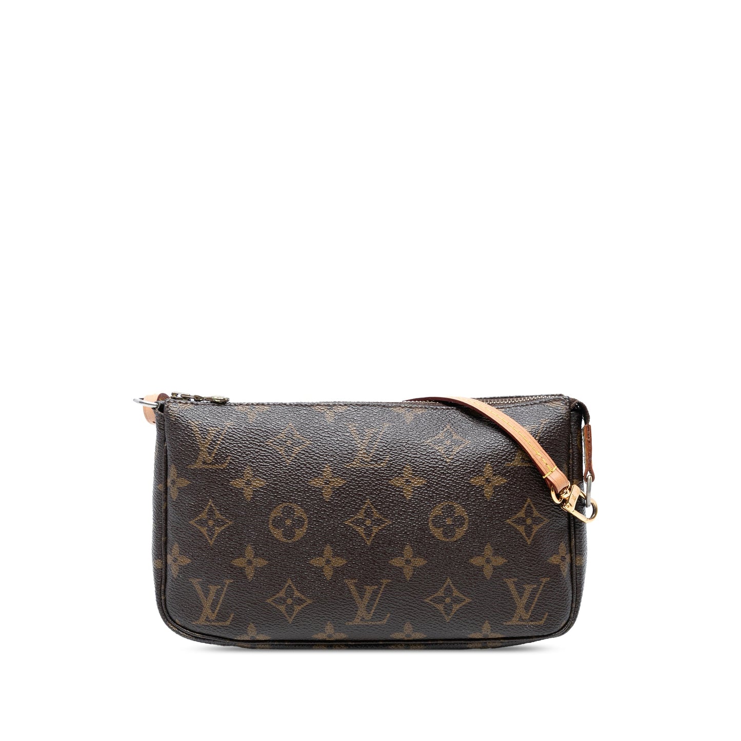 Brown Louis Vuitton Monogram Pochette Accessoires Shoulder Bag
