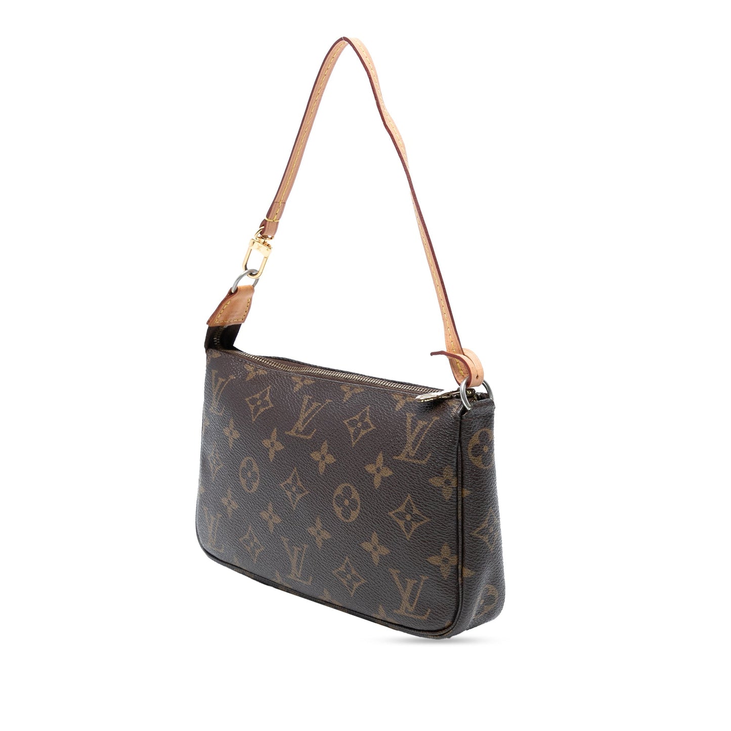 Brown Louis Vuitton Monogram Pochette Accessoires Shoulder Bag