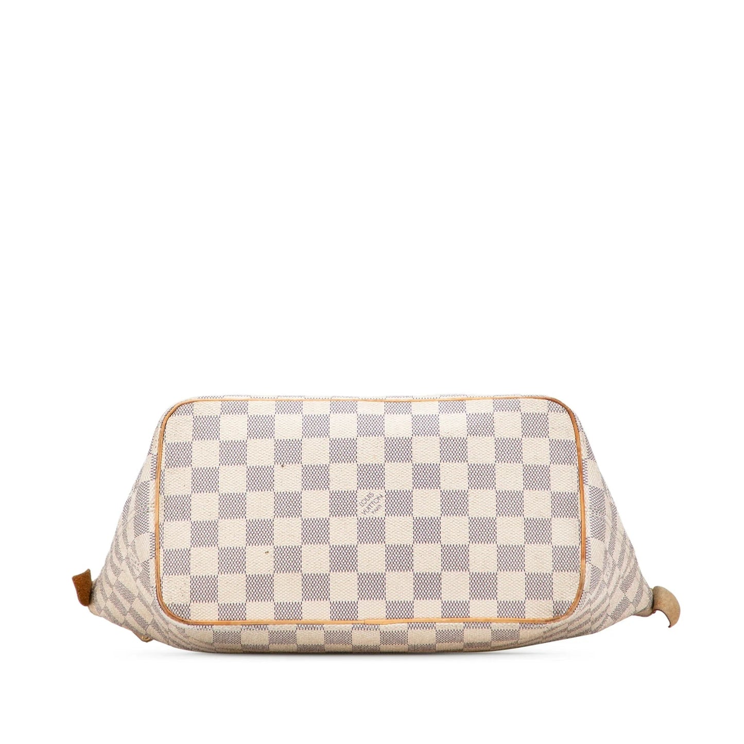 White Louis Vuitton Damier Azur Saleya PM Handbag