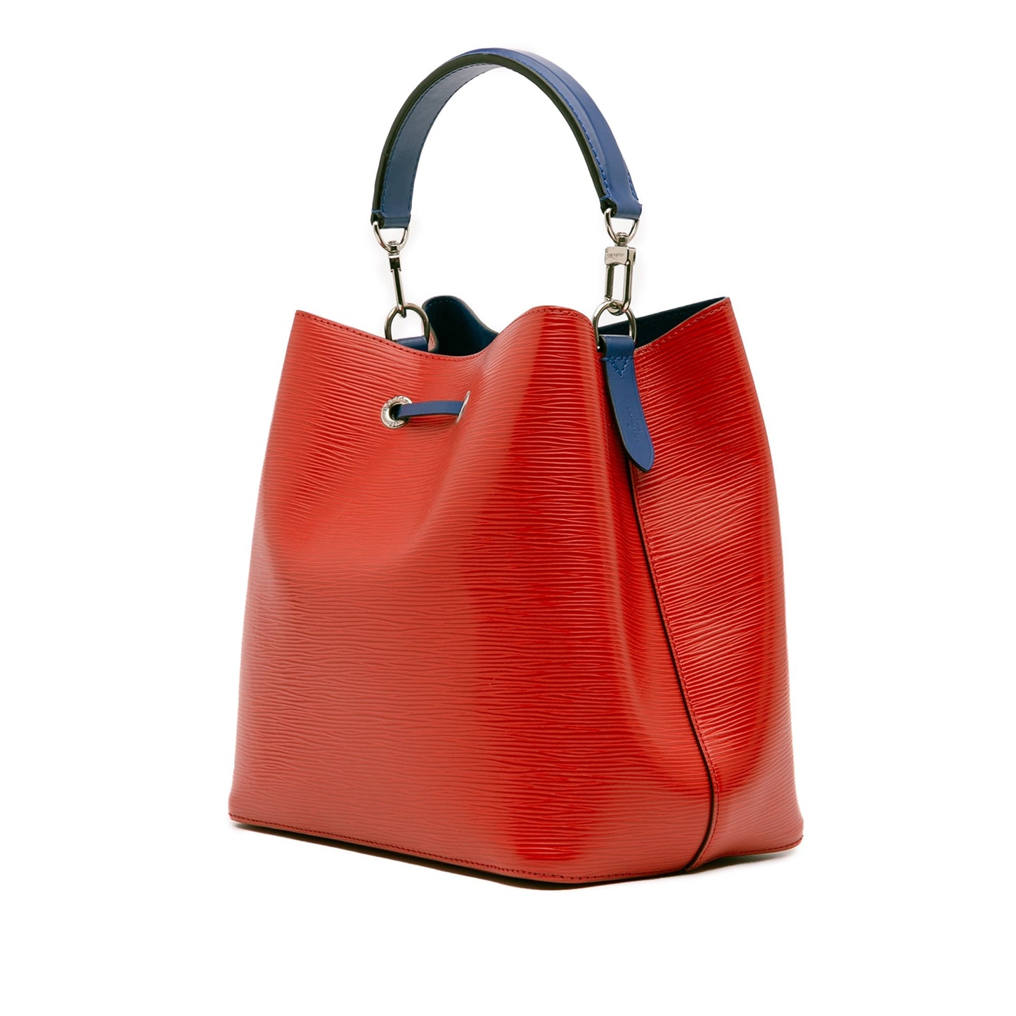 Red Louis Vuitton Epi NeoNoe MM Bucket Bag