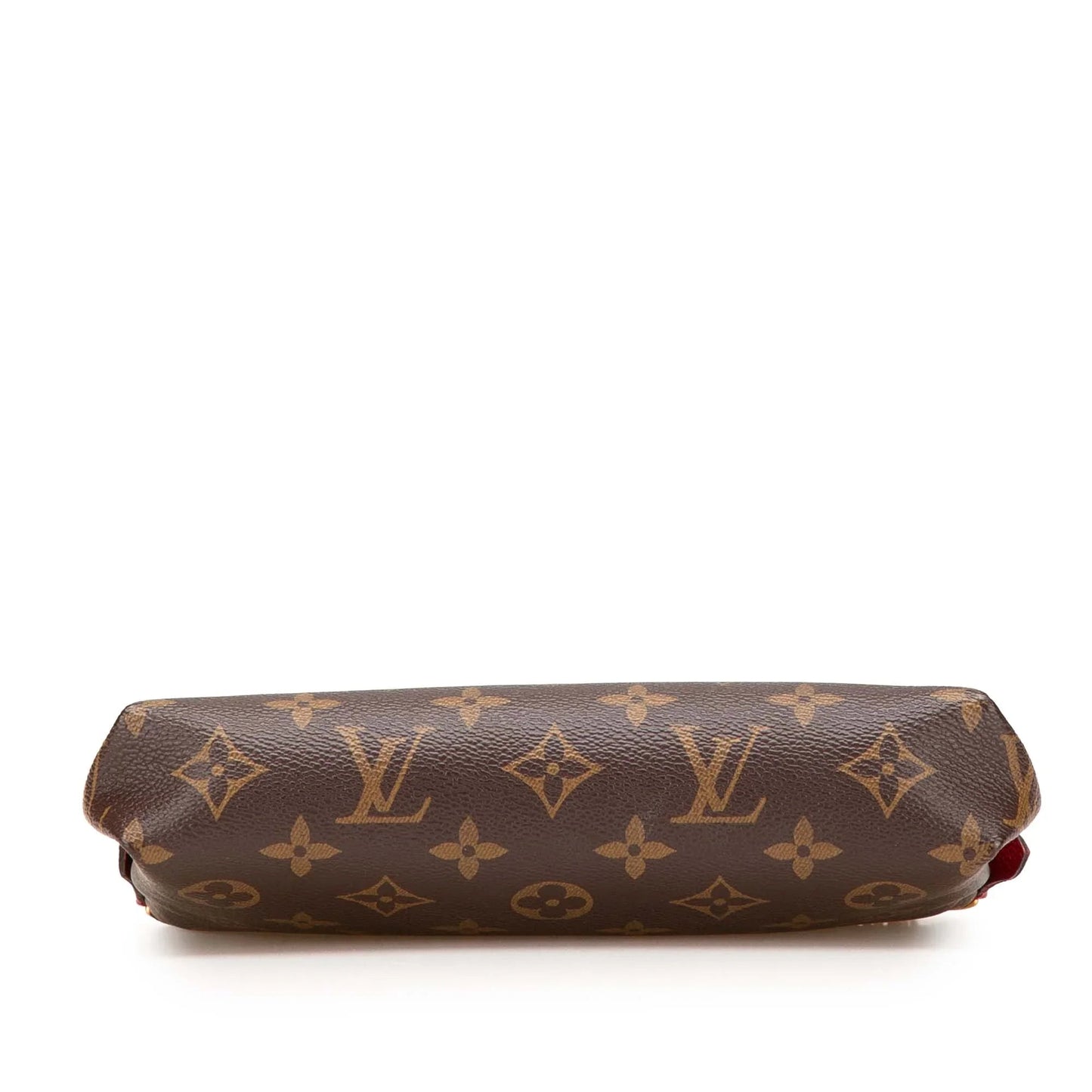 Brown Louis Vuitton Monogram Pallas Clutch Satchel