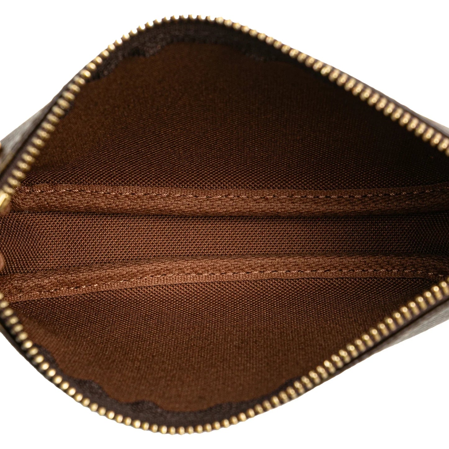 Brown Louis Vuitton Monogram Mini Pochette Accessoires Handbag