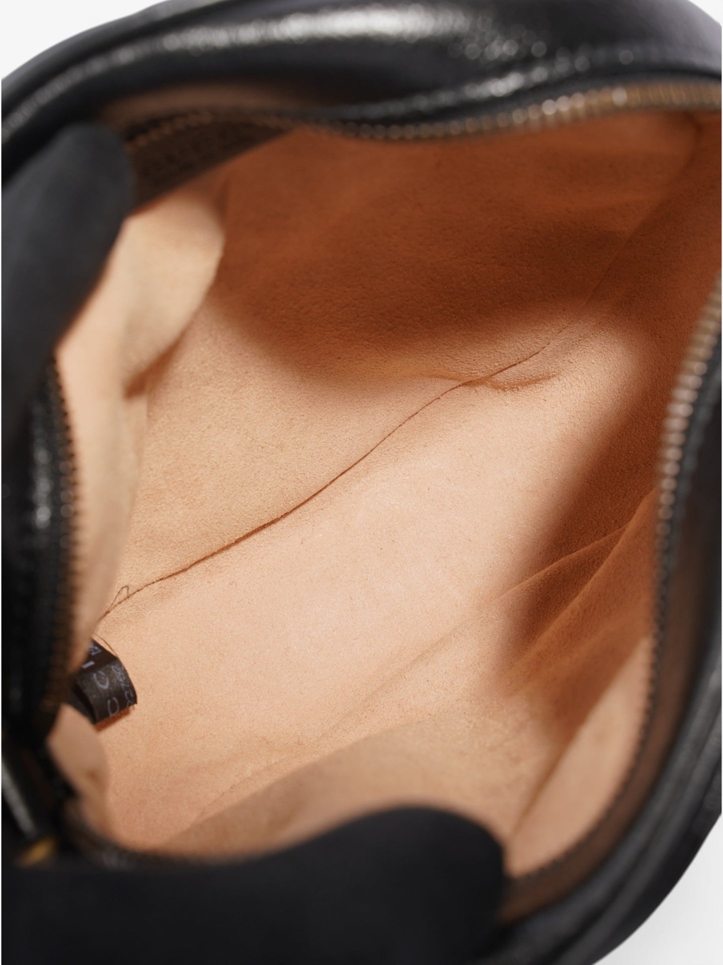 Gucci Marmont Round Bag Black Matelasse Leather
