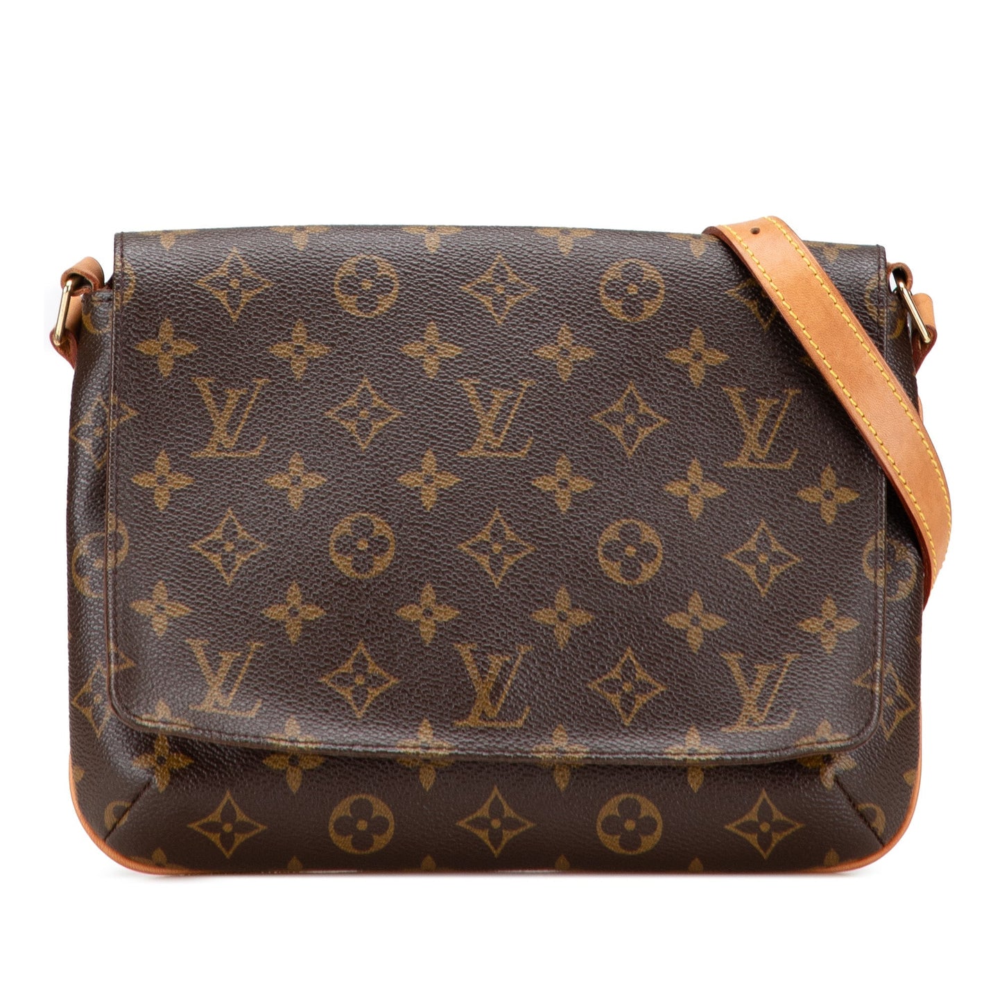 Brown Louis Vuitton Monogram Mtte Tango Short Strap Shoulder Bag
