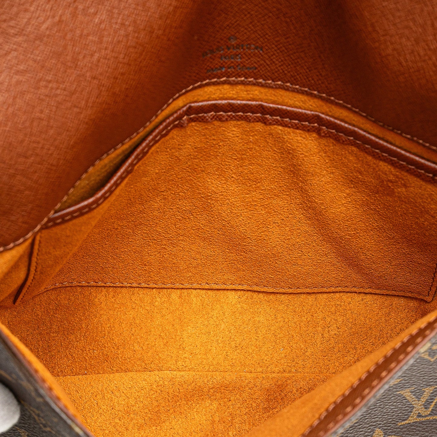 Brown Louis Vuitton Monogram Mtte Tango Short Strap Shoulder Bag