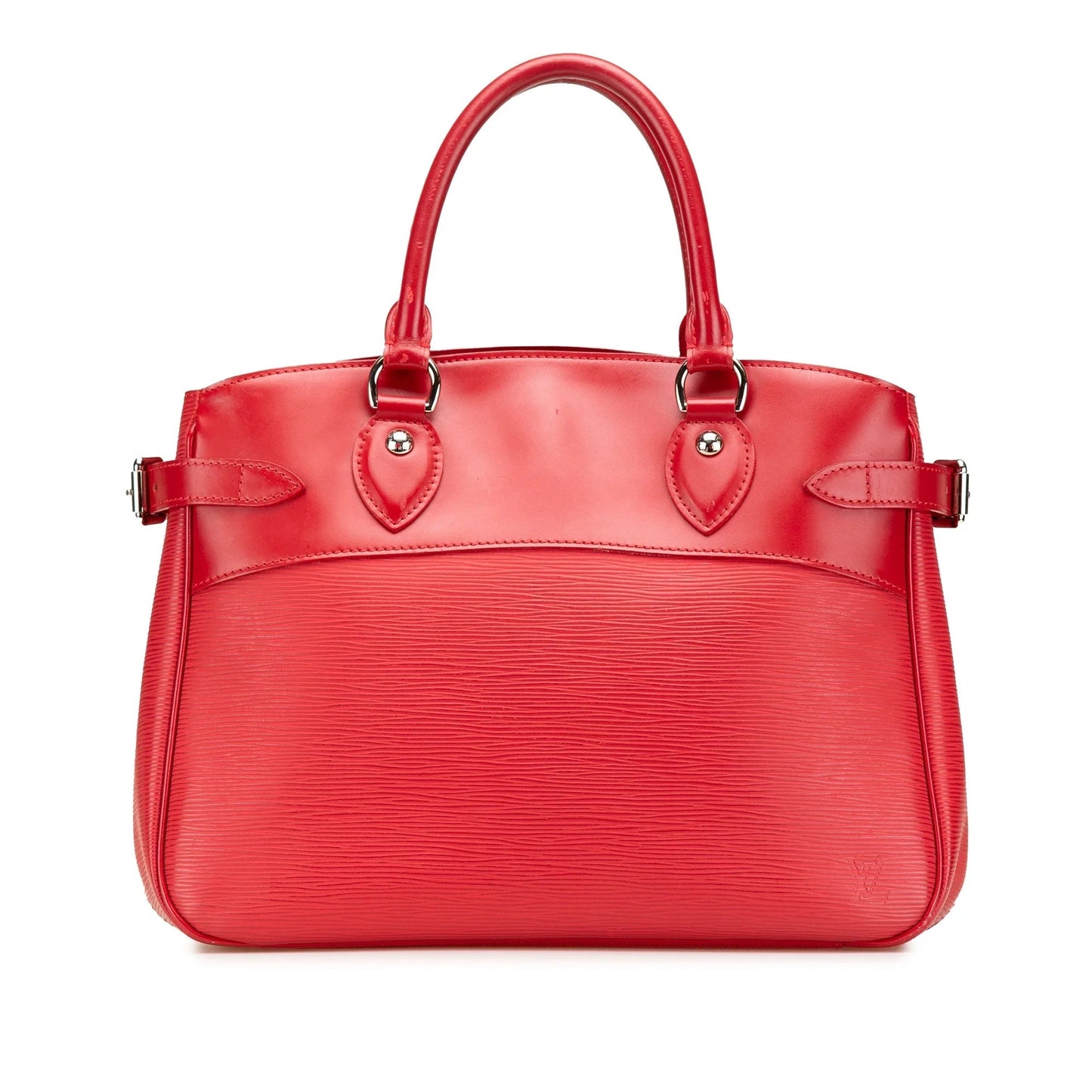 Red Louis Vuitton Epi Passy PM Handbag
