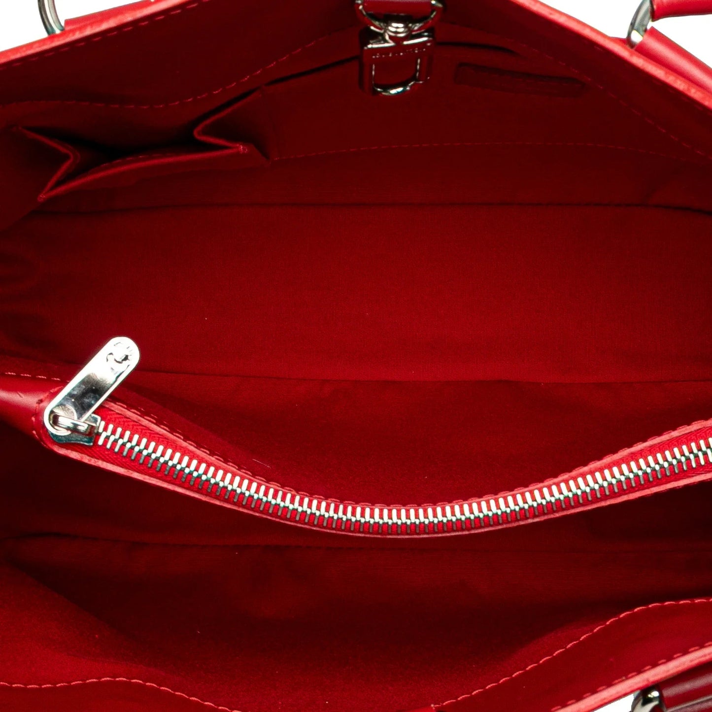 Red Louis Vuitton Epi Passy PM Handbag