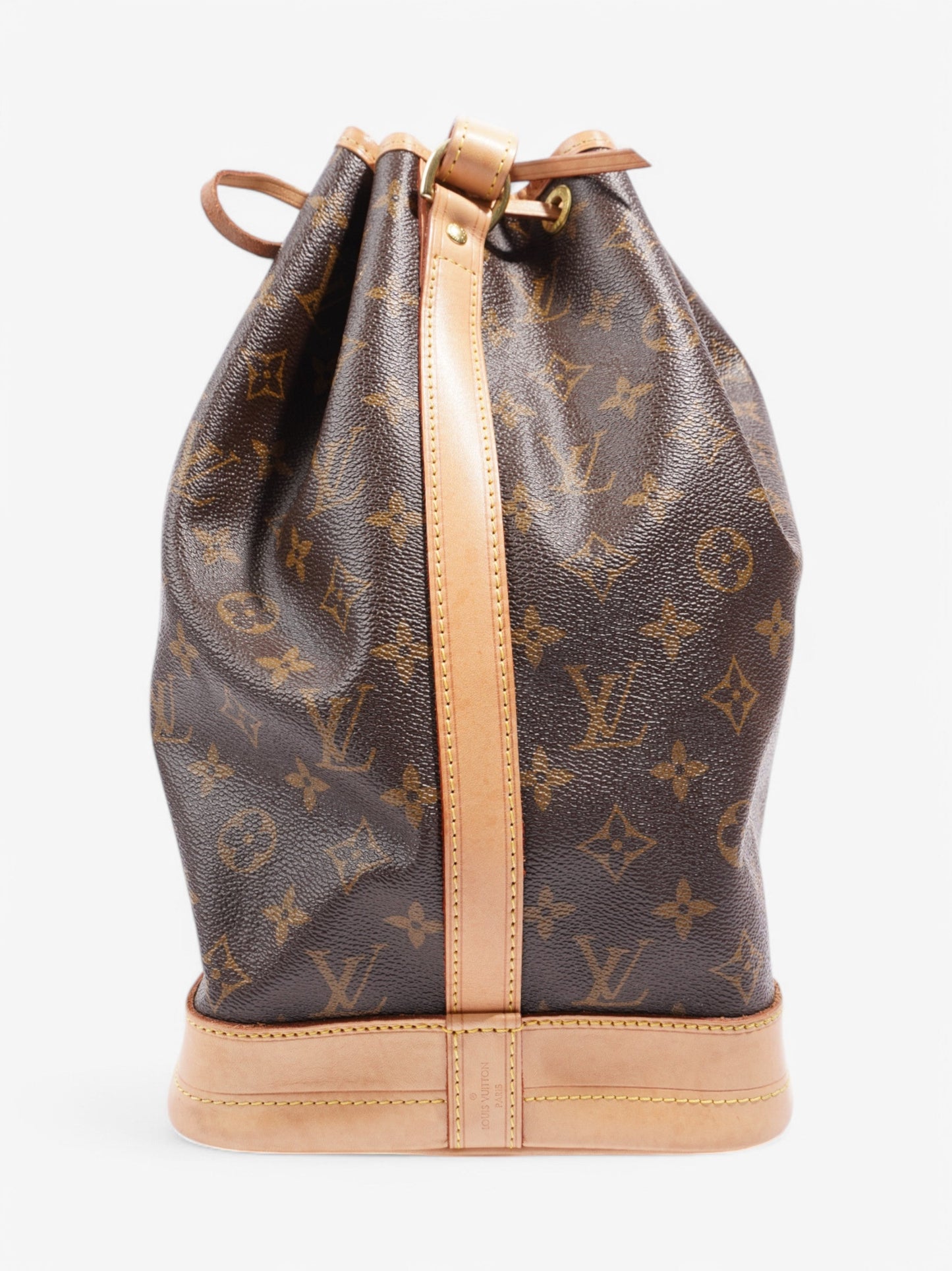Louis Vuitton Noè  Monogram / Beige  Coated Canvas
